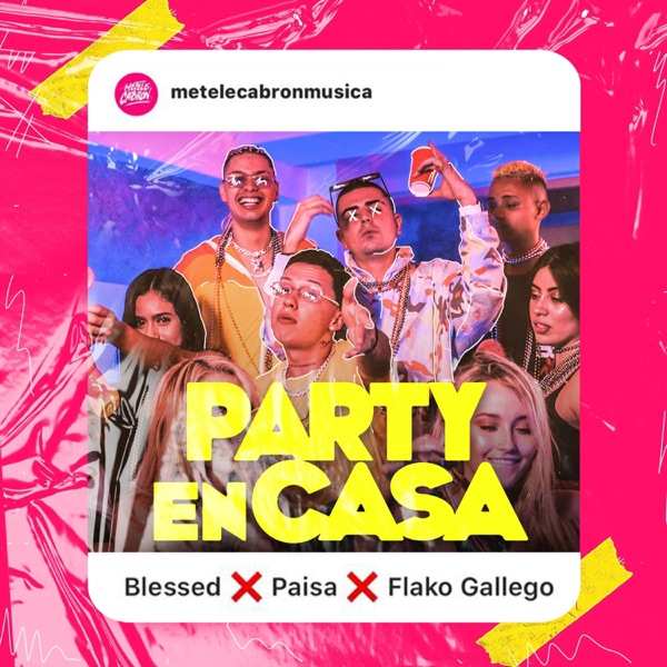 Party en Casa (feat. Paisa) - Single album cover