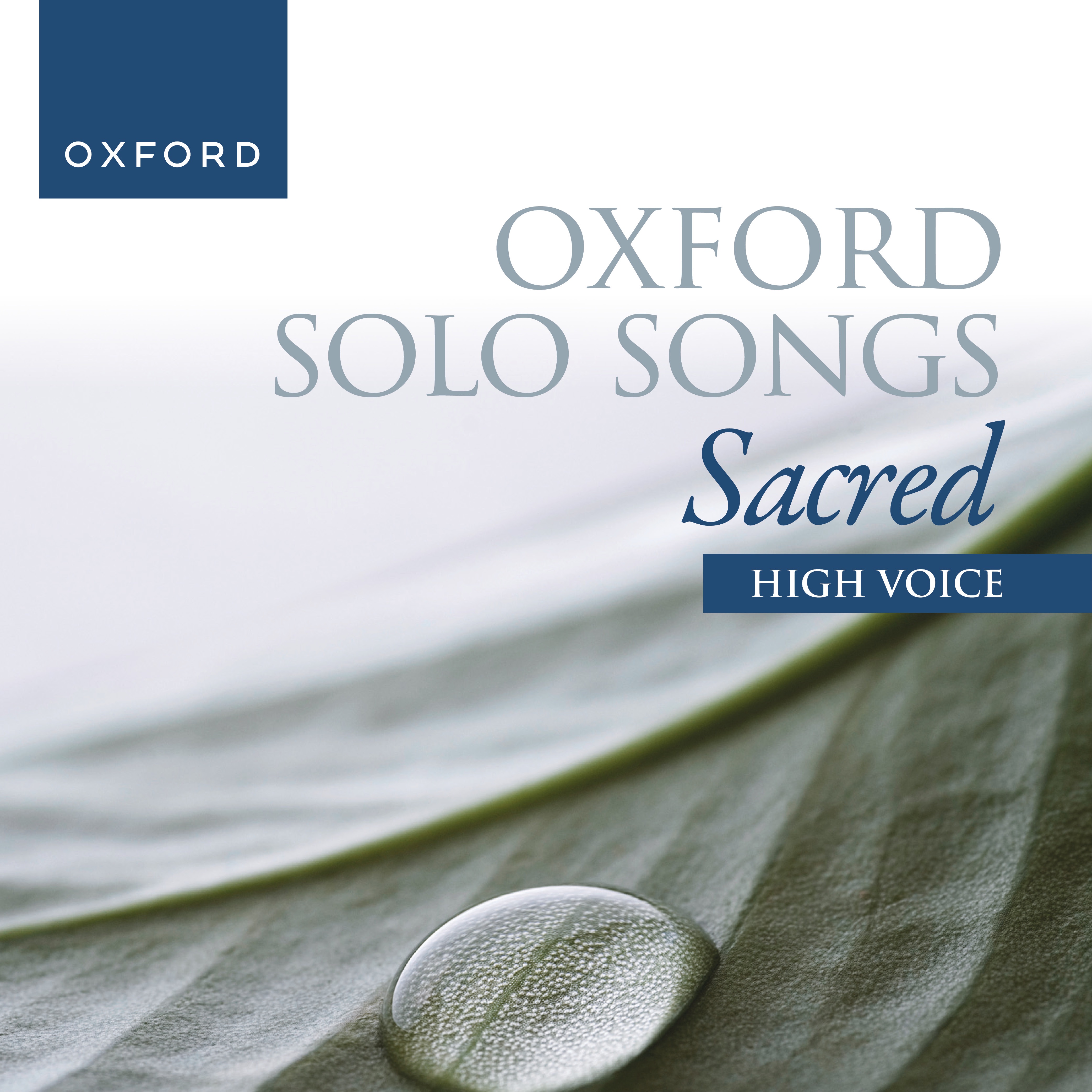 Oxford Solo Songs: Sacred (High Voice) album cover