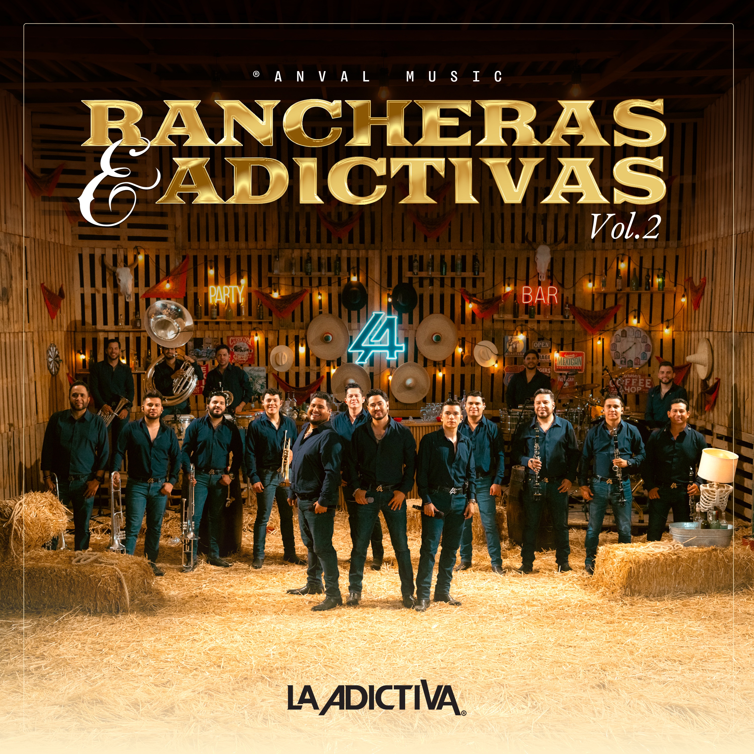 Rancheras y Adictivas, Vol. 2 album cover