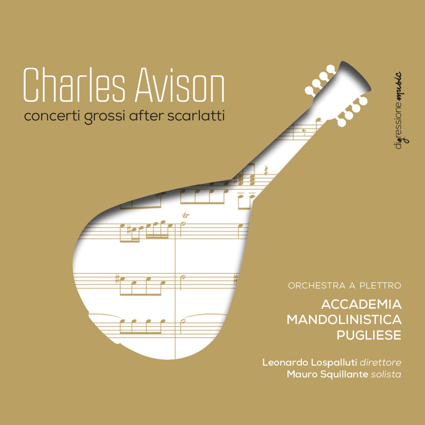 Avison: Concerti grossi After Scarlatti album cover