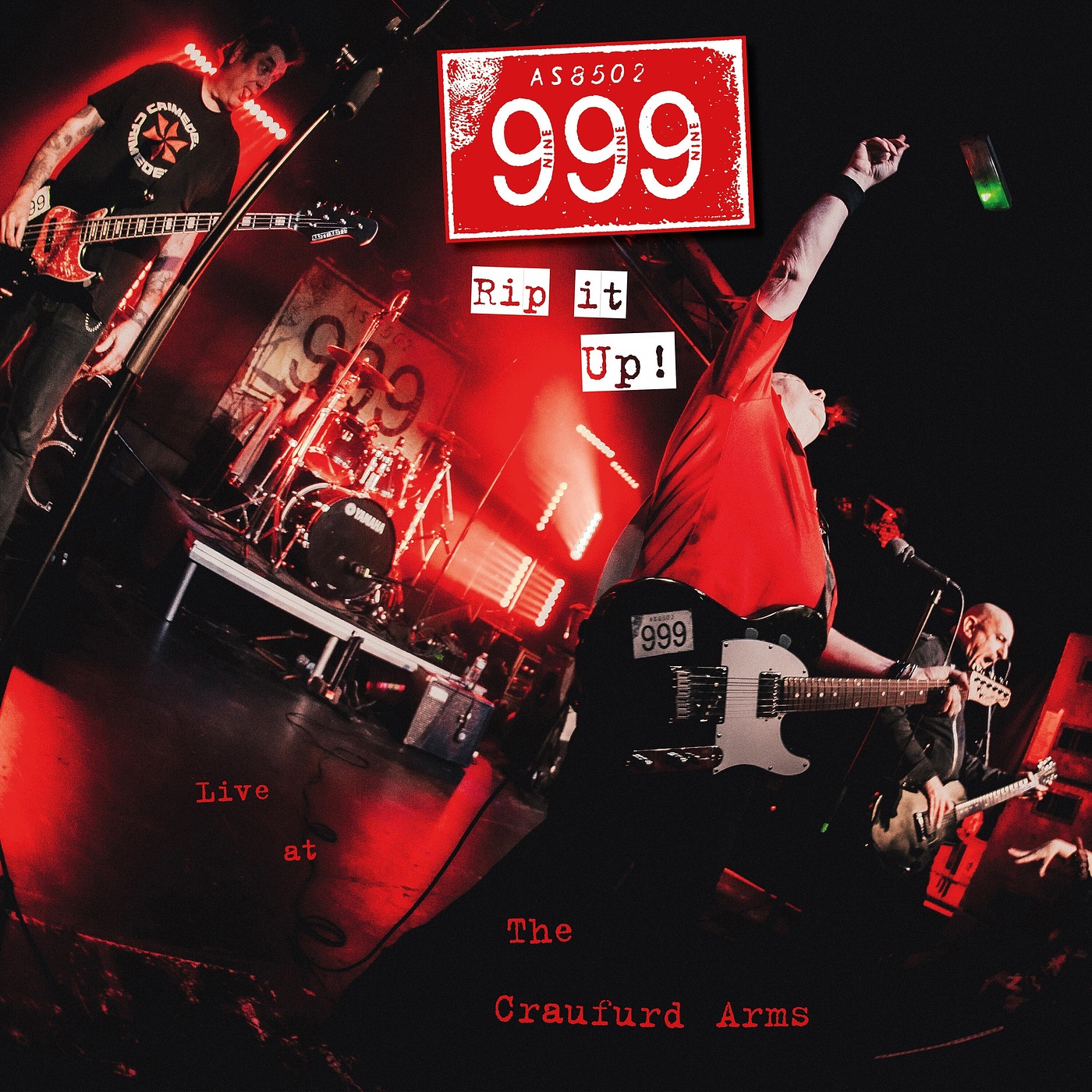 Rip It up! 999 Live at the Craufurd Arms album cover