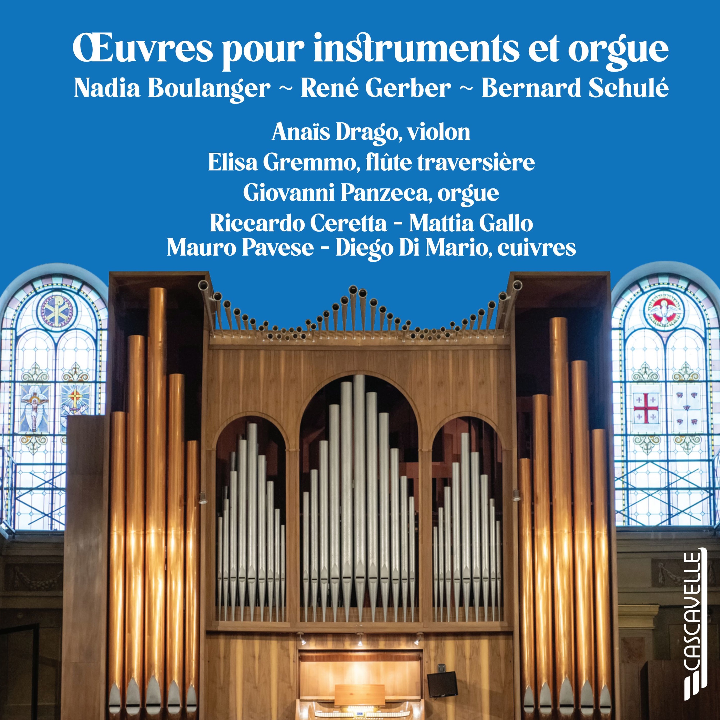 Boulanger - Gerber - Schulé: Œuvres pour instruments et orgue album cover