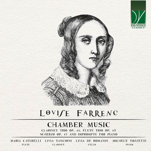 Louise Farrenc: Chamber Music (Clarinet Trio Op. 44, Flute Trio Op. 45, Piano Music) album cover