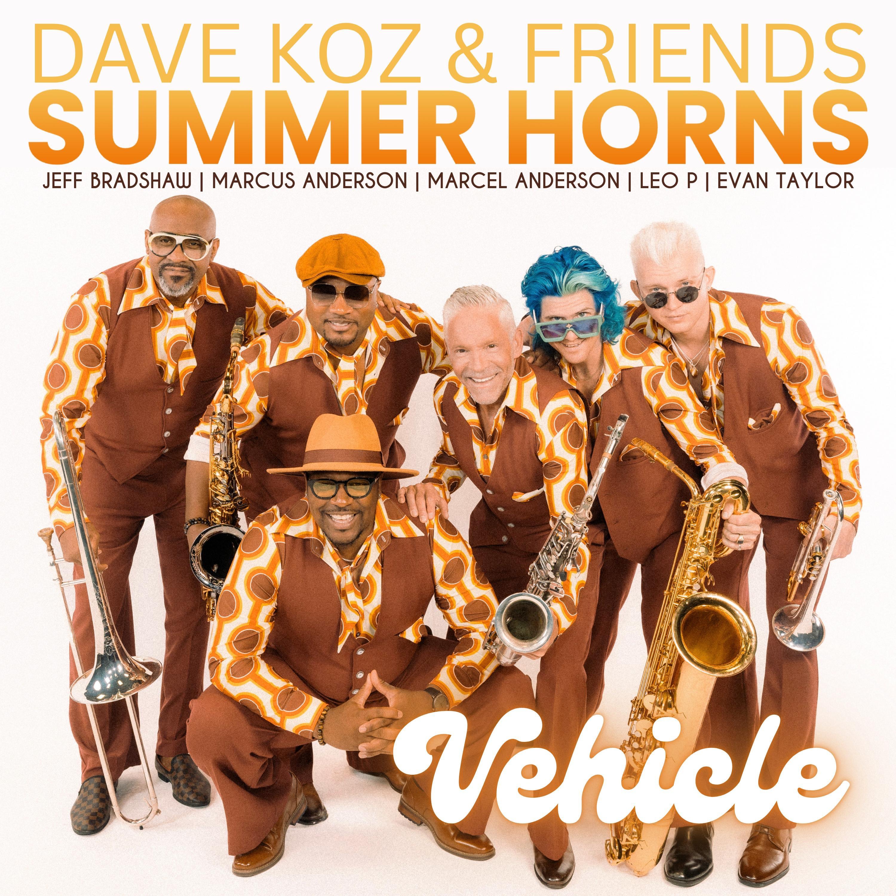 Vehicle by Summer Horns (feat. Marcel Anderson, Marcus Anderson, Jeff Bradshaw, Evan Taylor & Leo P) album cover