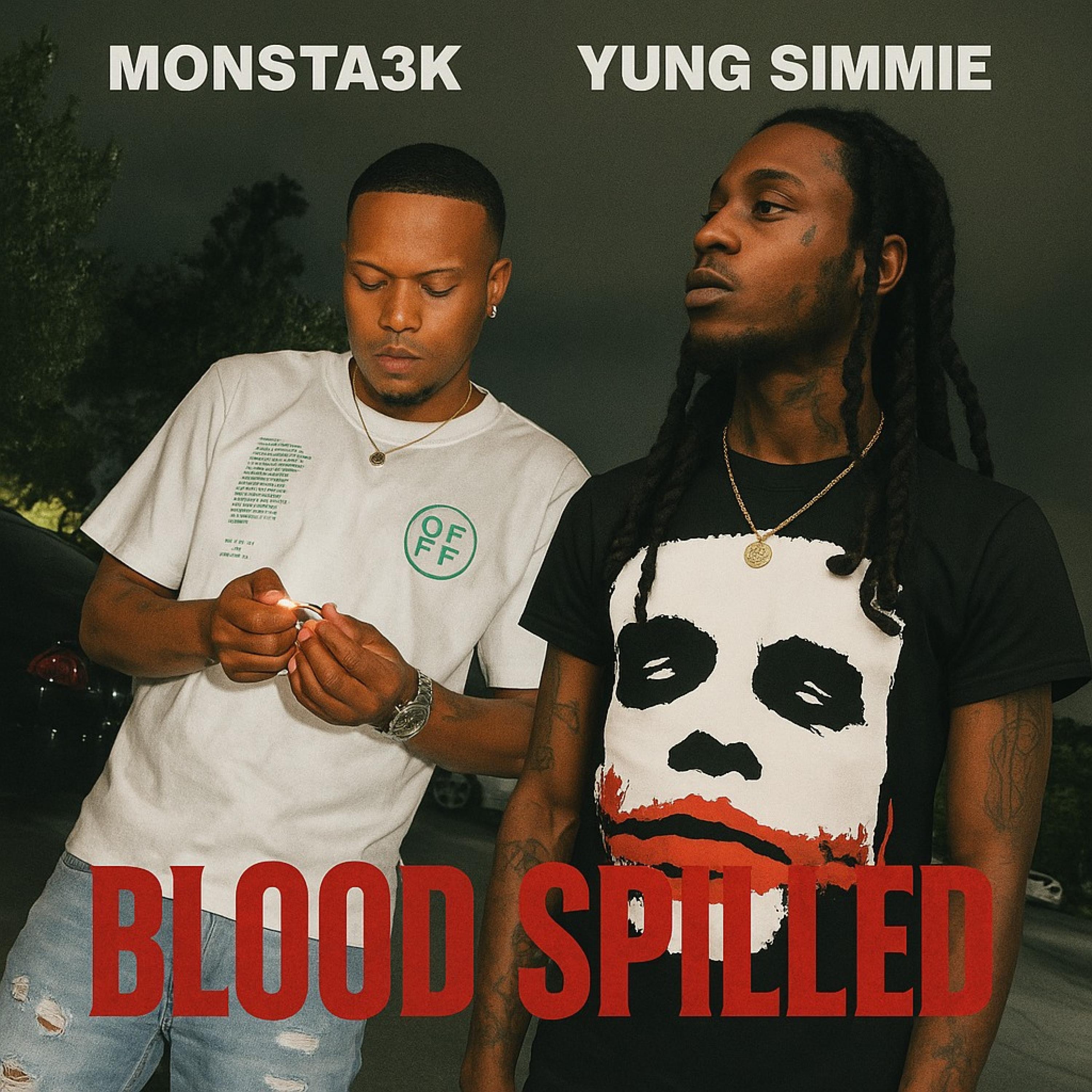 Blood spilled (feat. Yung simmie) - Single album cover