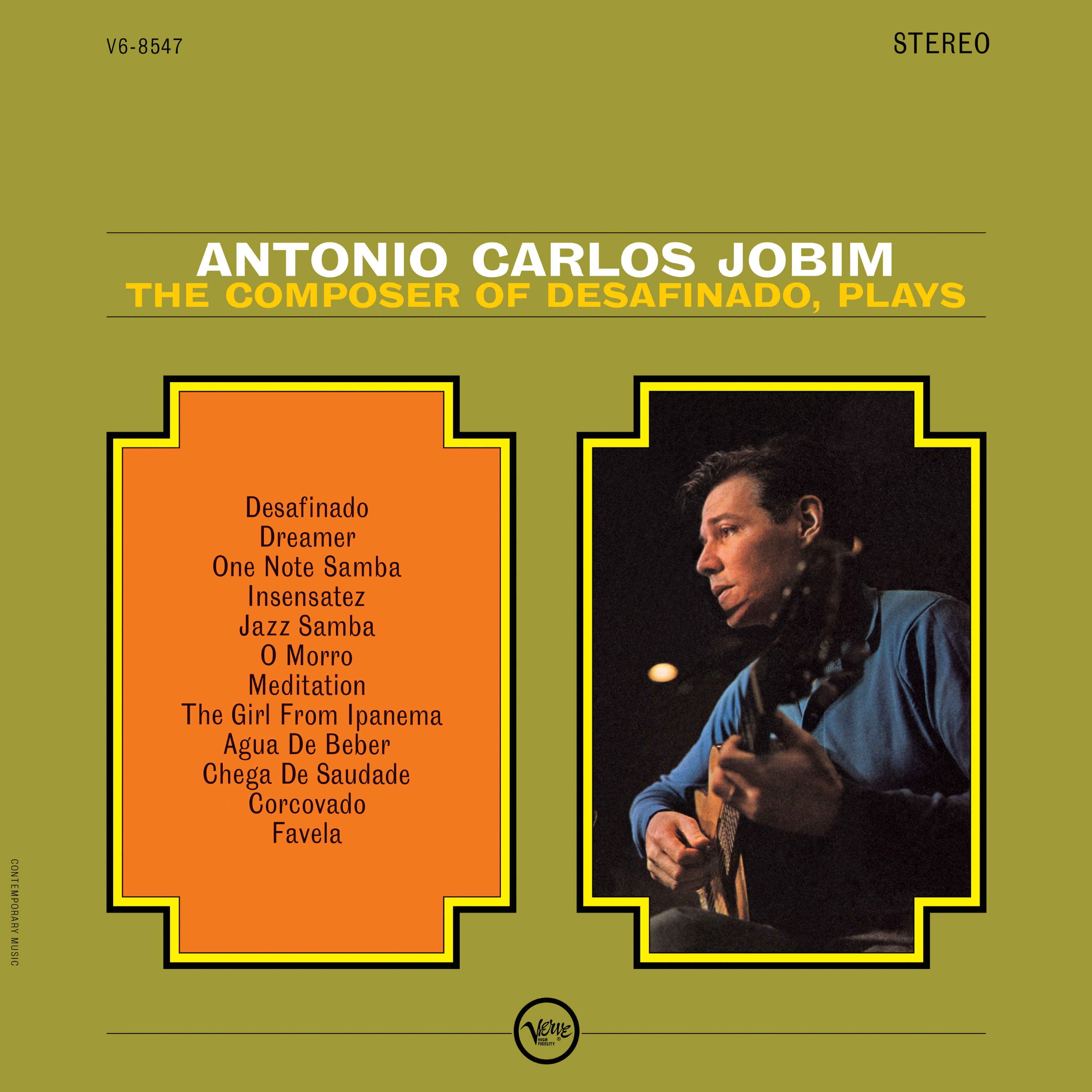 The Composer Of Desafinado, Plays album cover