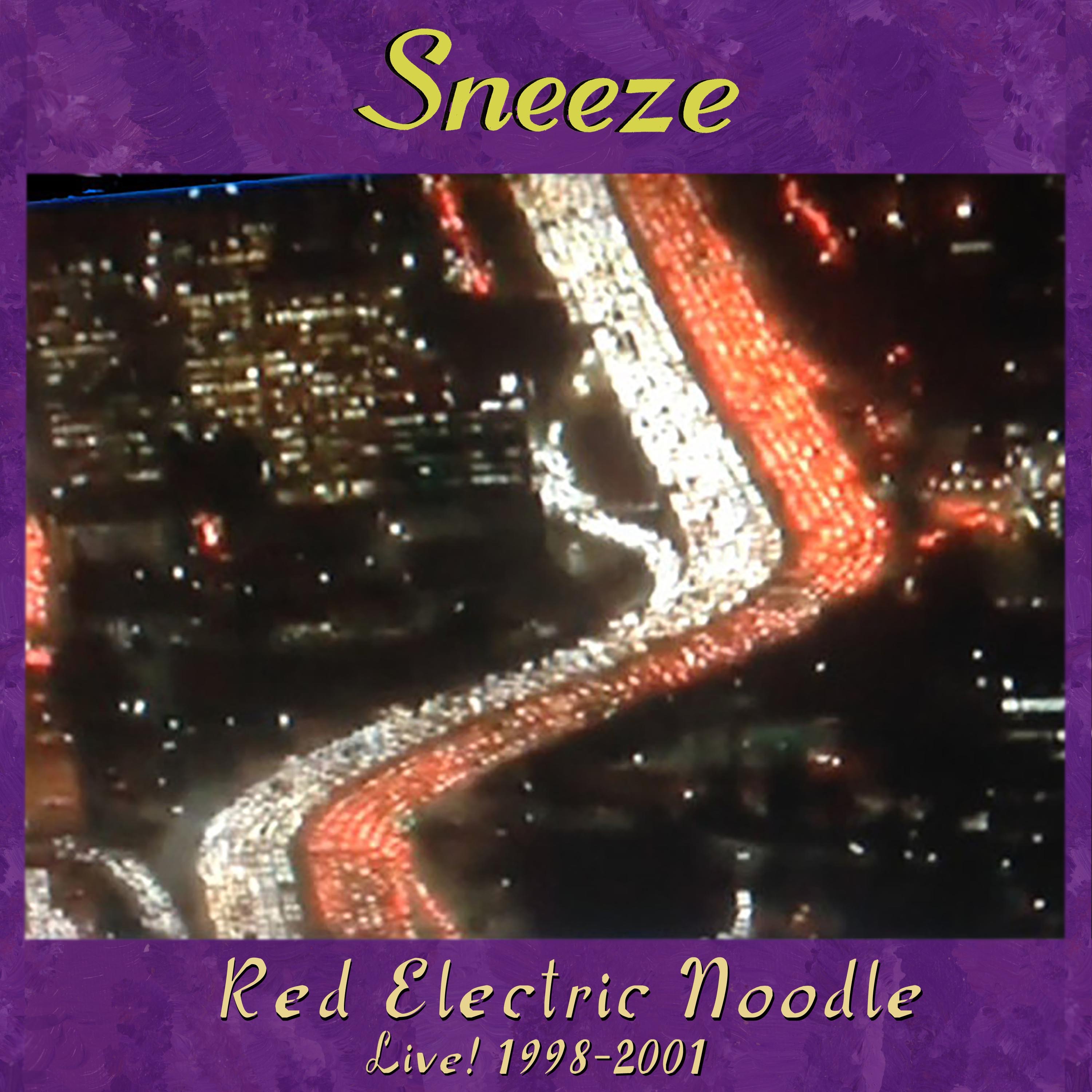 Red Electric Noodle LIVE! 1998-2001 album cover