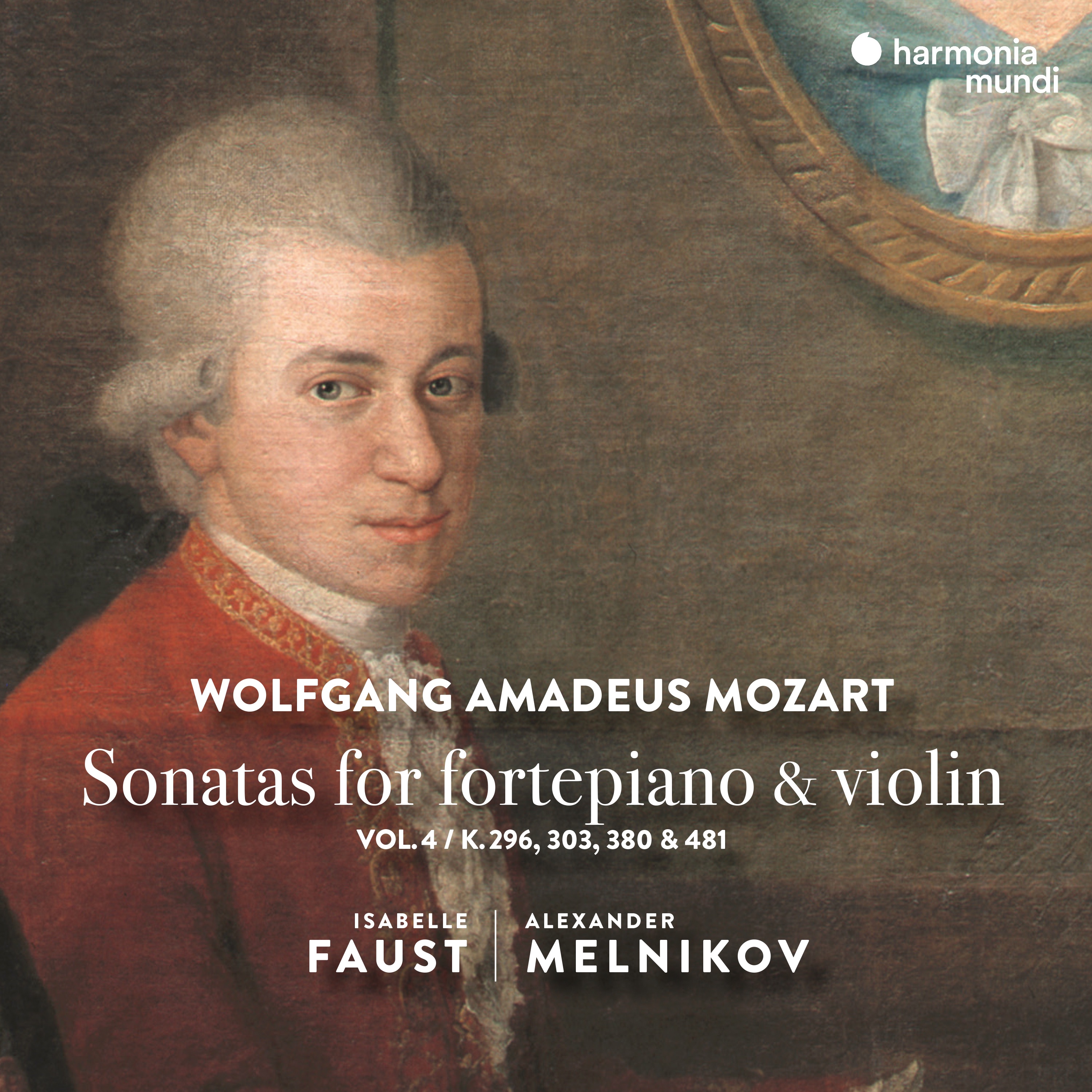 Mozart: Sonatas for fortepiano & violin, Vol. 4 album cover