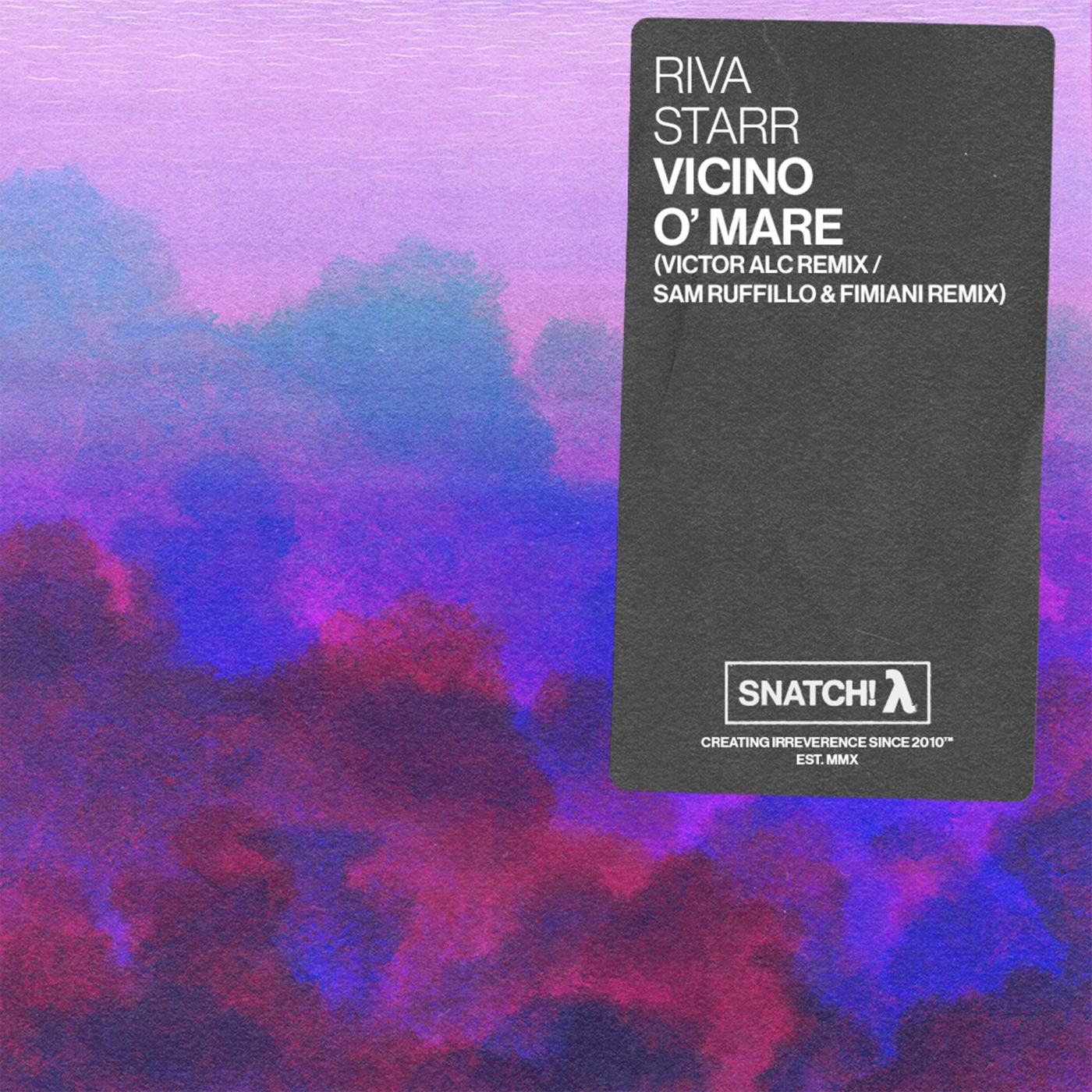 Vicino O' Mare (Victor Alc / Sam Ruffillo & Fimiani Remixes) - Single album cover