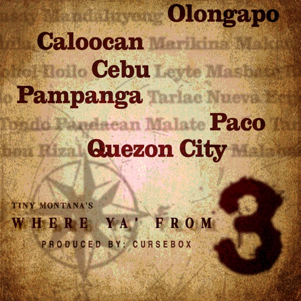 Where Ya' From, Pt. 3 (feat. Lanzeta, Juanthugs, Range, Sinio, Kris Delano & Hev Abi) - Single album cover