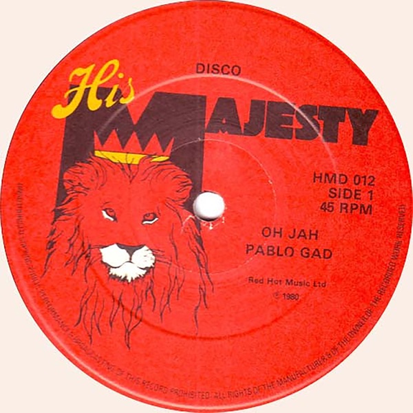 Oh Jah - Single album cover