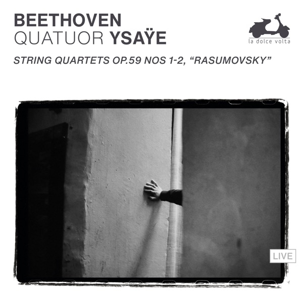 Beethoven: String Quartets, Op. 59 Nos. 1–2 "Rasumovsky" (Live) album cover