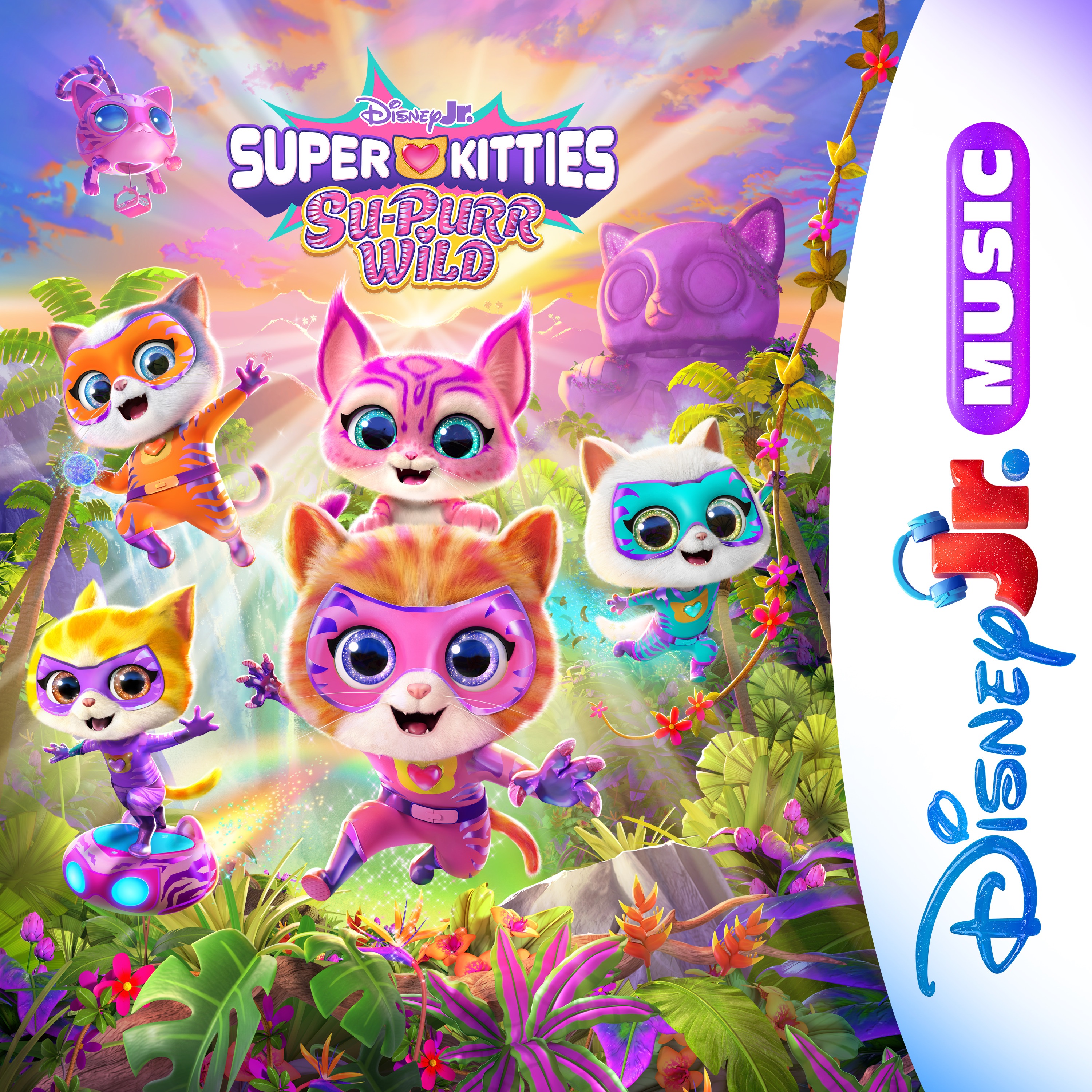 Disney Jr. Music: SuperKitties Su-Purr Wild (Original Soundtrack) album cover