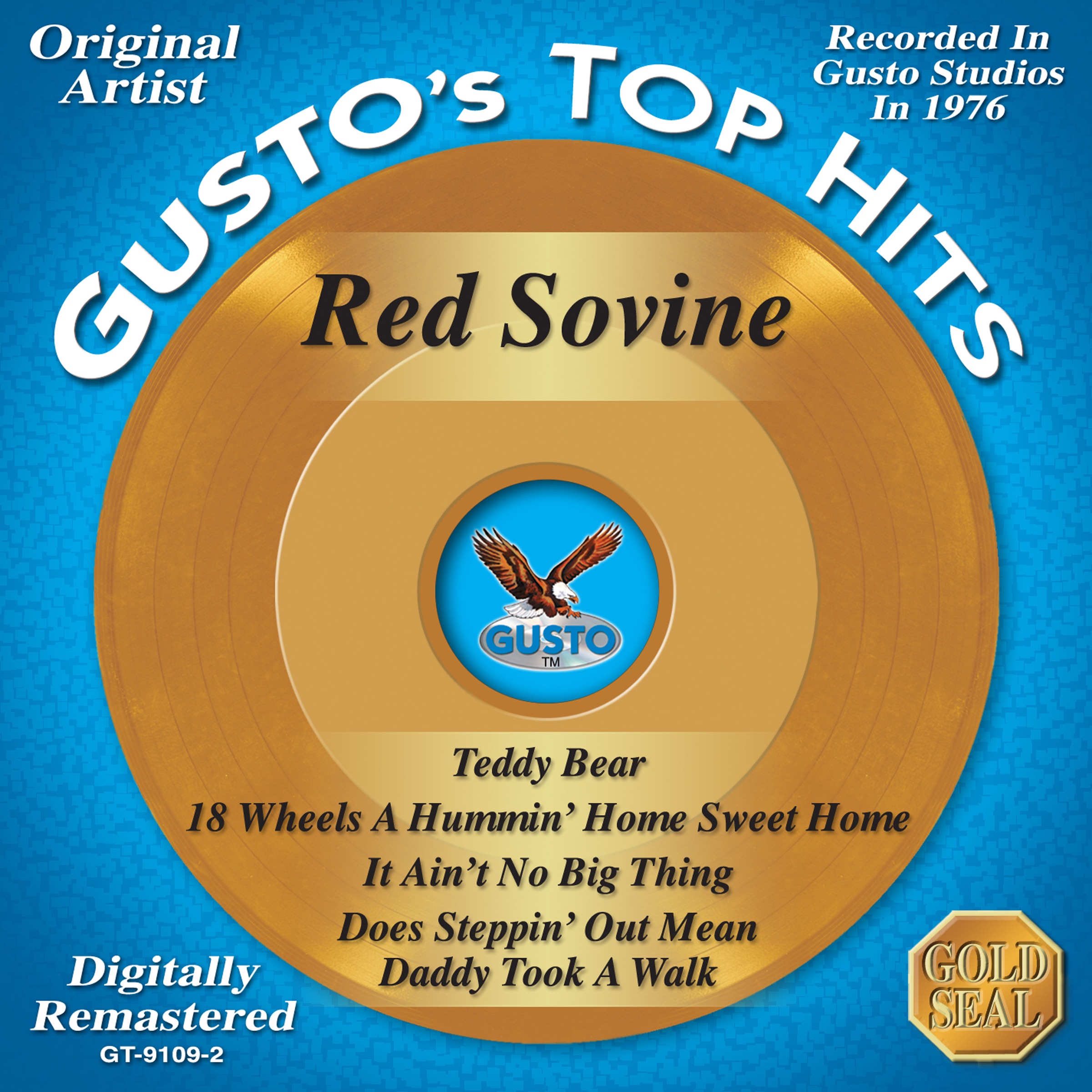 Gusto's Top Hits: Red Sovine - EP album cover