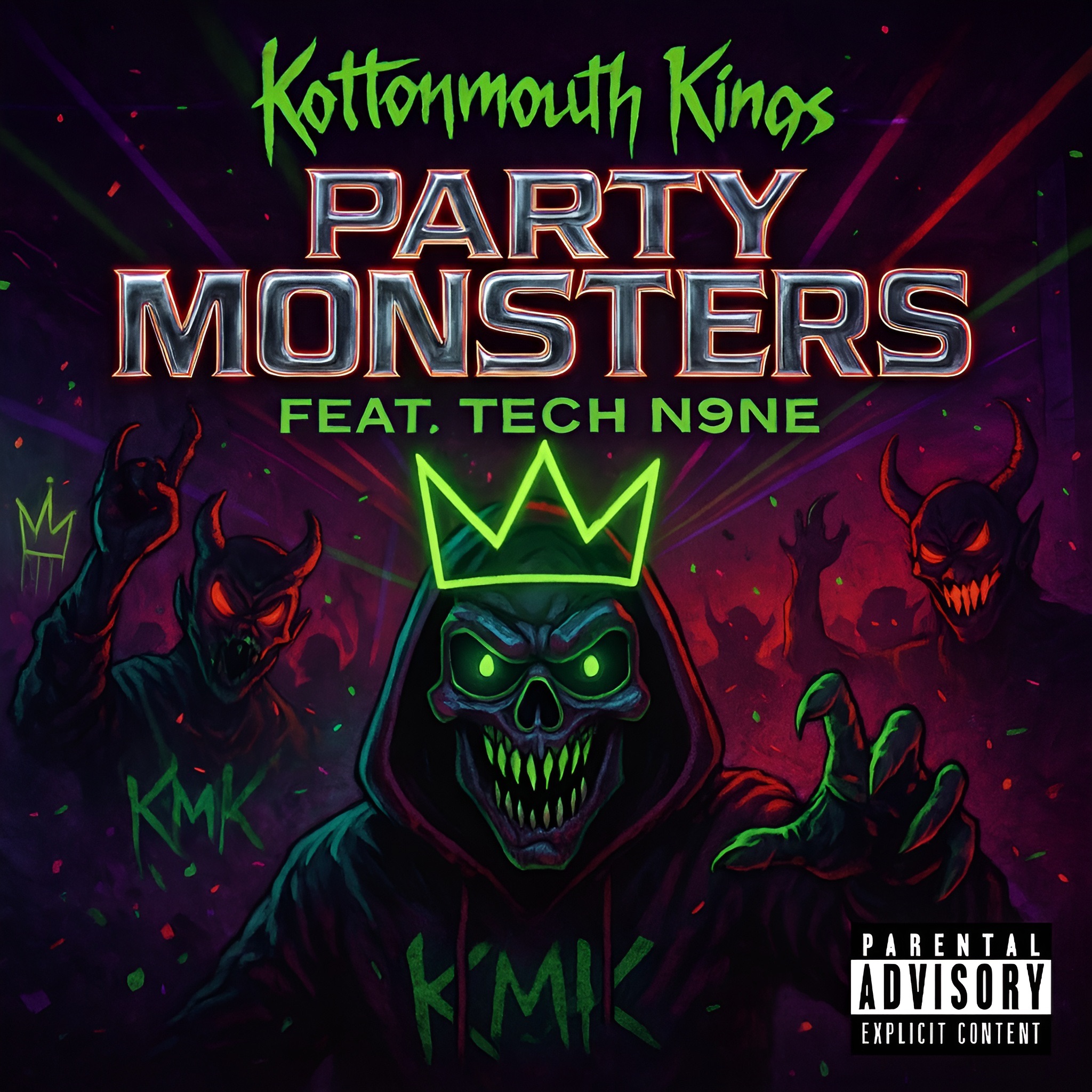 Party Monsters (feat. Tech N9ne) - Single album cover