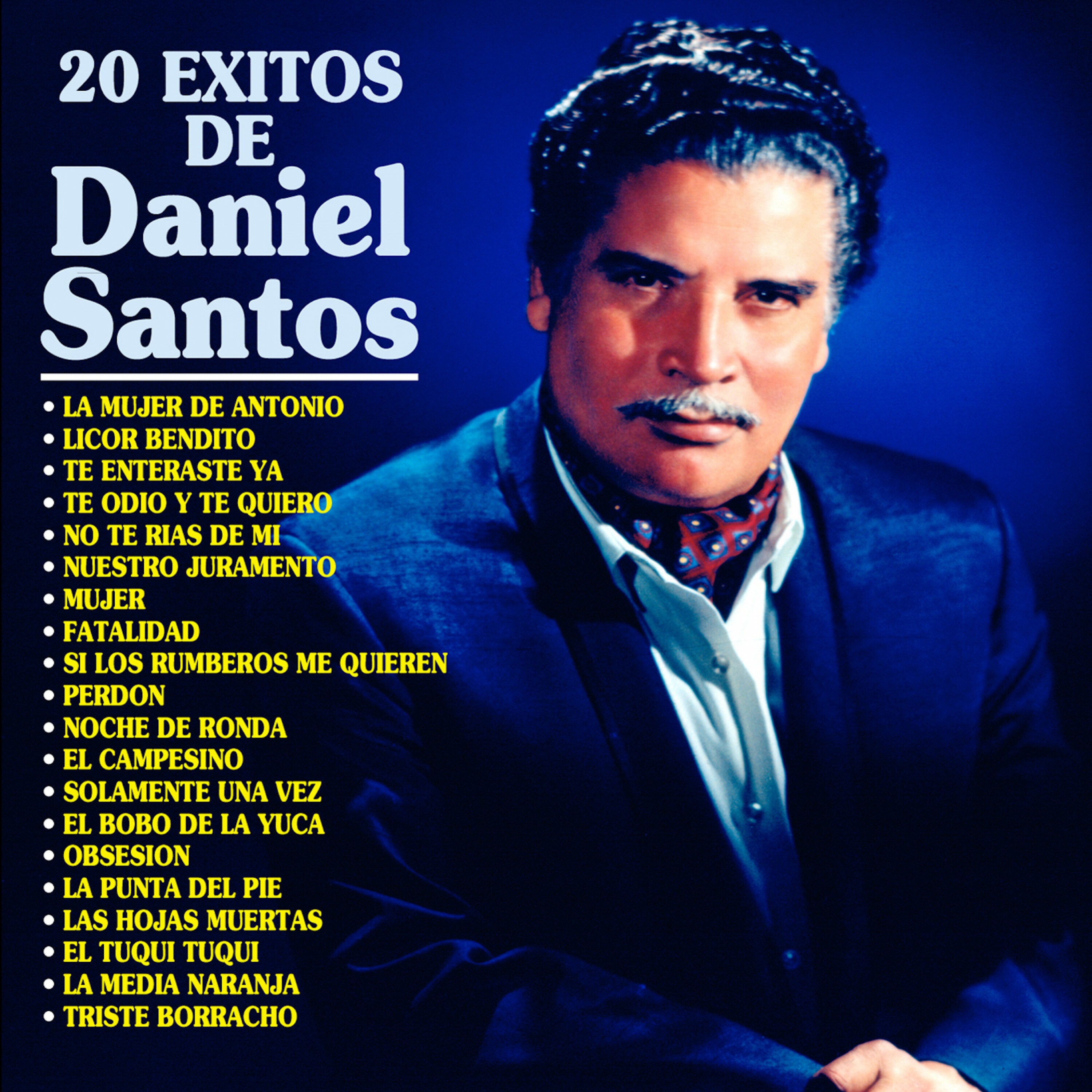 20 Éxitos de Daniel Santos album cover