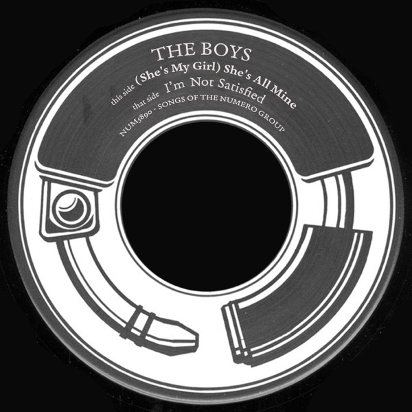 (She's My Girl) She's All Mine b/w I'm Not Satisfied - Single album cover