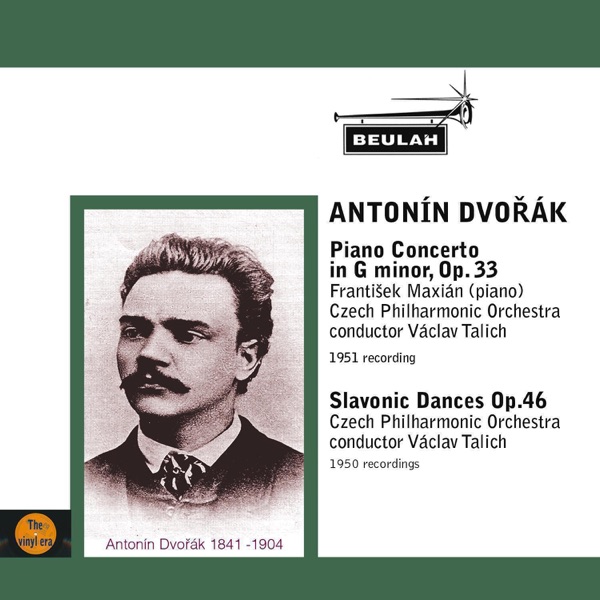Dvořák: Piano Concerto in G Minor, Op. 33 - Slavonic Dances, Op. 46 album cover
