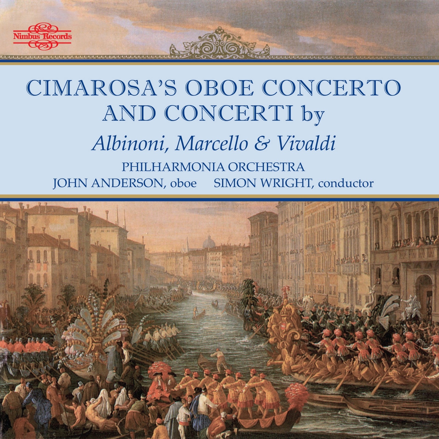 Cimarosa, Albinoni, Marcello & Vivaldi: Oboe Concertos album cover