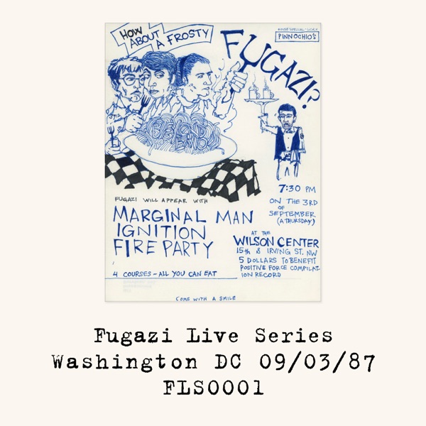 Fugazi (Live at Wilson Center, Washington DC, USA, 09/03/1987) FLS0001 album cover