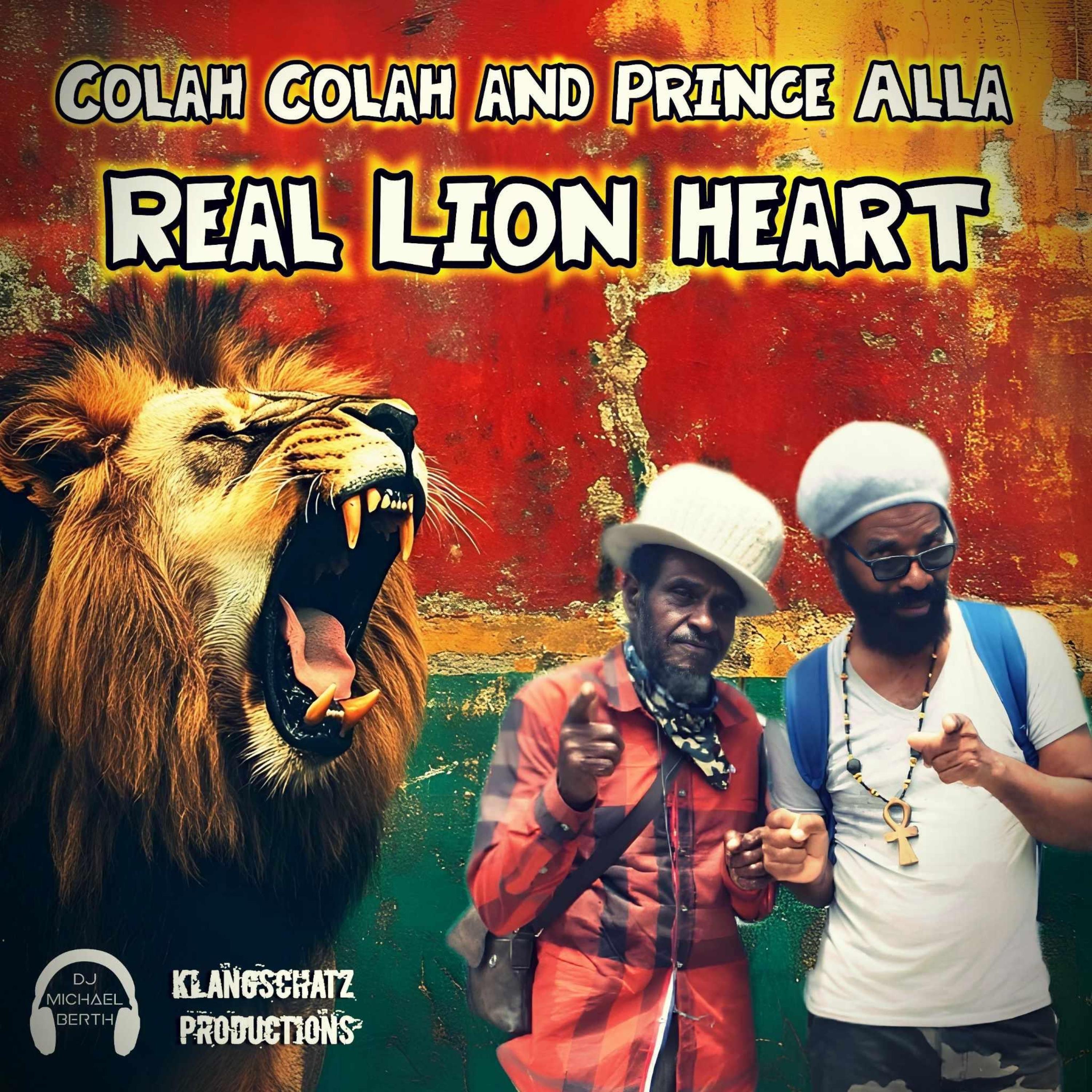 Real Lion Heart (feat. Prince Alla) album cover