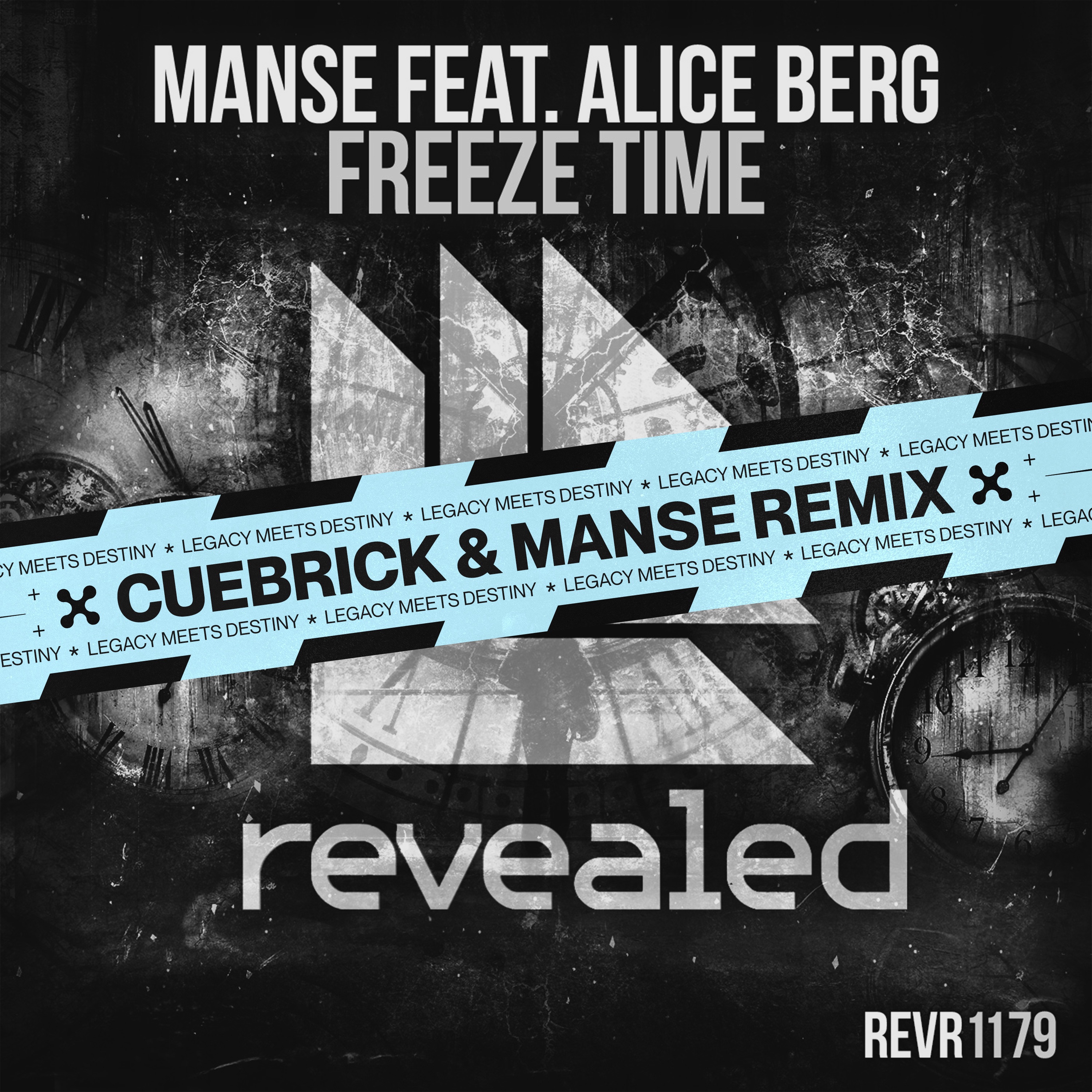 Freeze Time (feat. Alice Berg) [Cuebrick Remix] - Single album cover