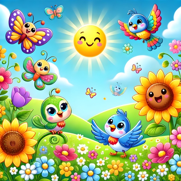 Spring Songs for Kids, Toddlers, Preschoolers album cover