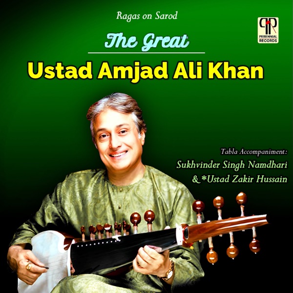 The Great Ustad Amjad Ali Khan album cover