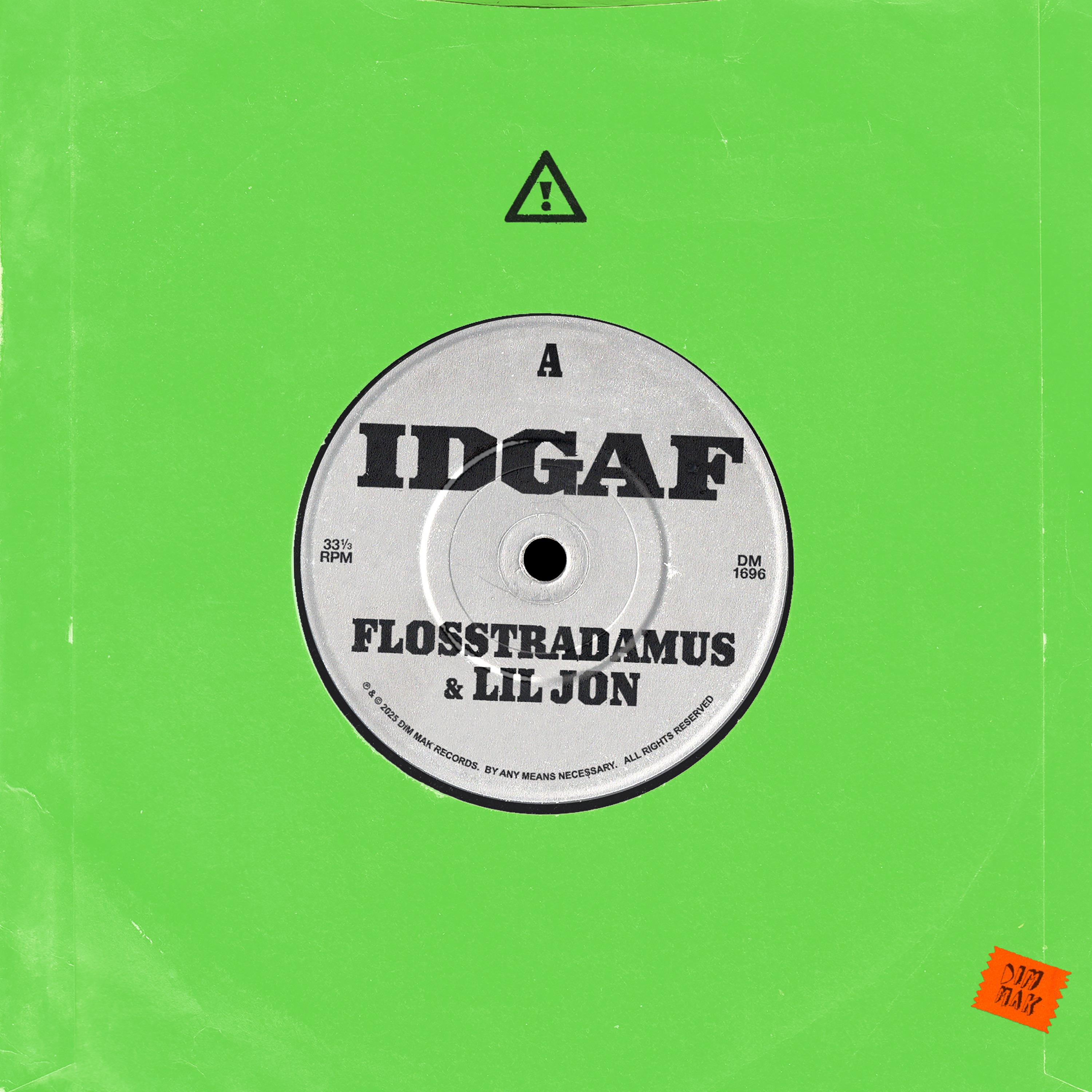 IDGAF - Single album cover