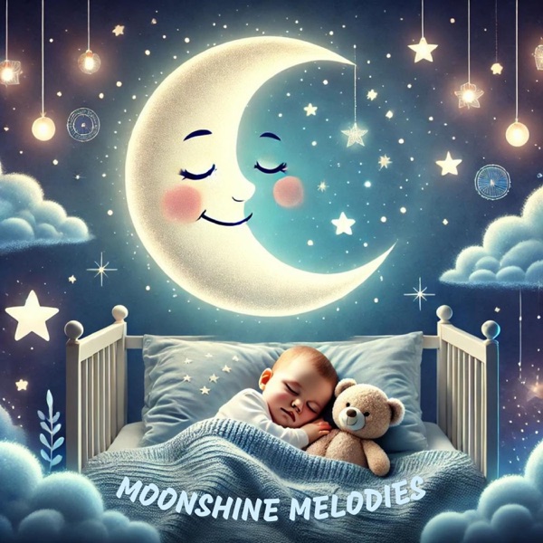 Moonshine Melodies: Soothing Baby Sleep Music album cover