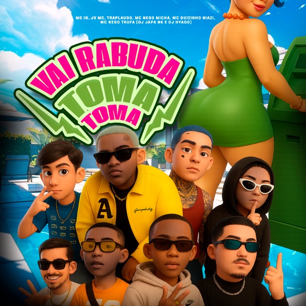 Vai Rabuda Toma Toma (feat. MC Nego Micha, Mc guizinho niazi, Nego Trufa & DJ Japa NK) - Single album cover