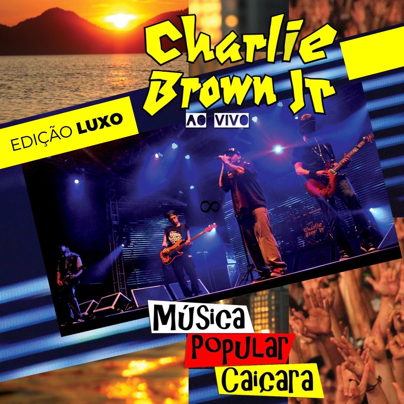 Música Popular Caiçara: Edição Luxo (Ao Vivo) album cover