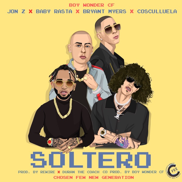 Soltero (feat. Jon Z & Baby Rasta) - Single album cover