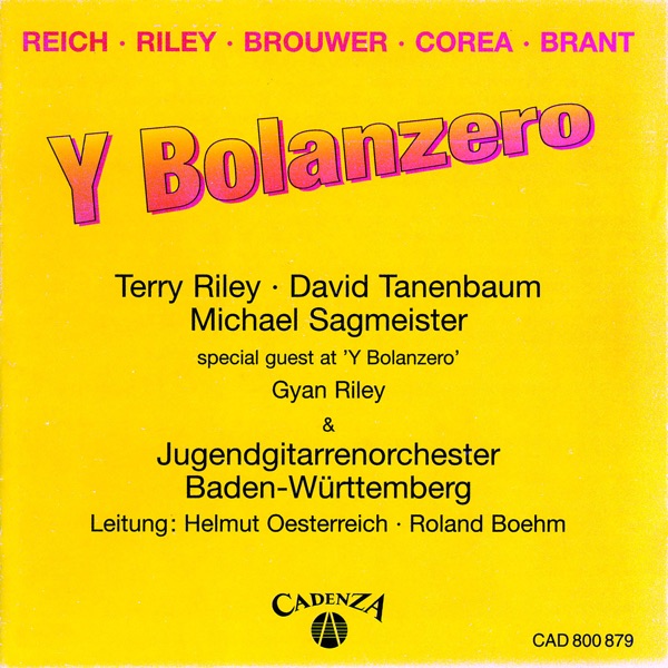 Y Bolanzero album cover