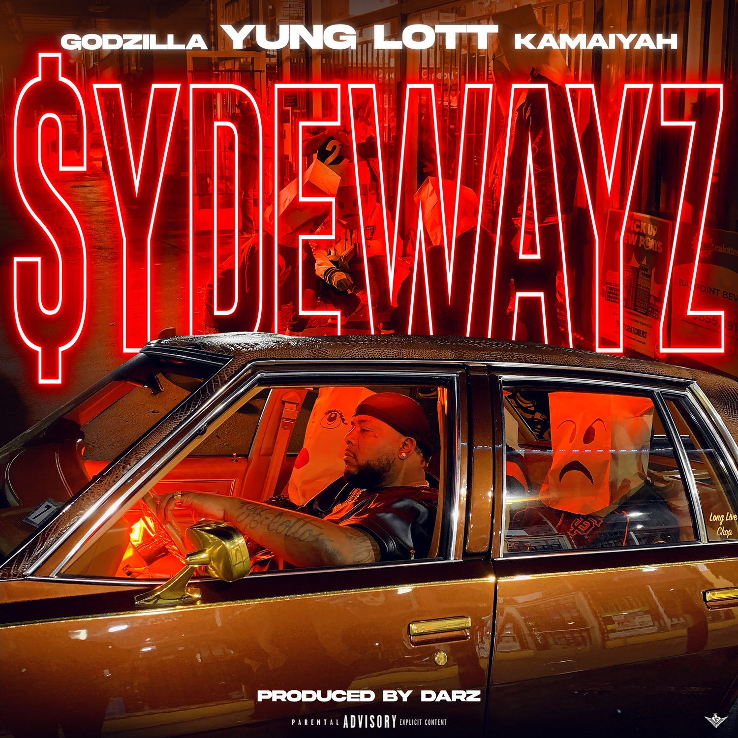 Sydewayz (feat. Kamaiyah & Godzilla) - Single album cover