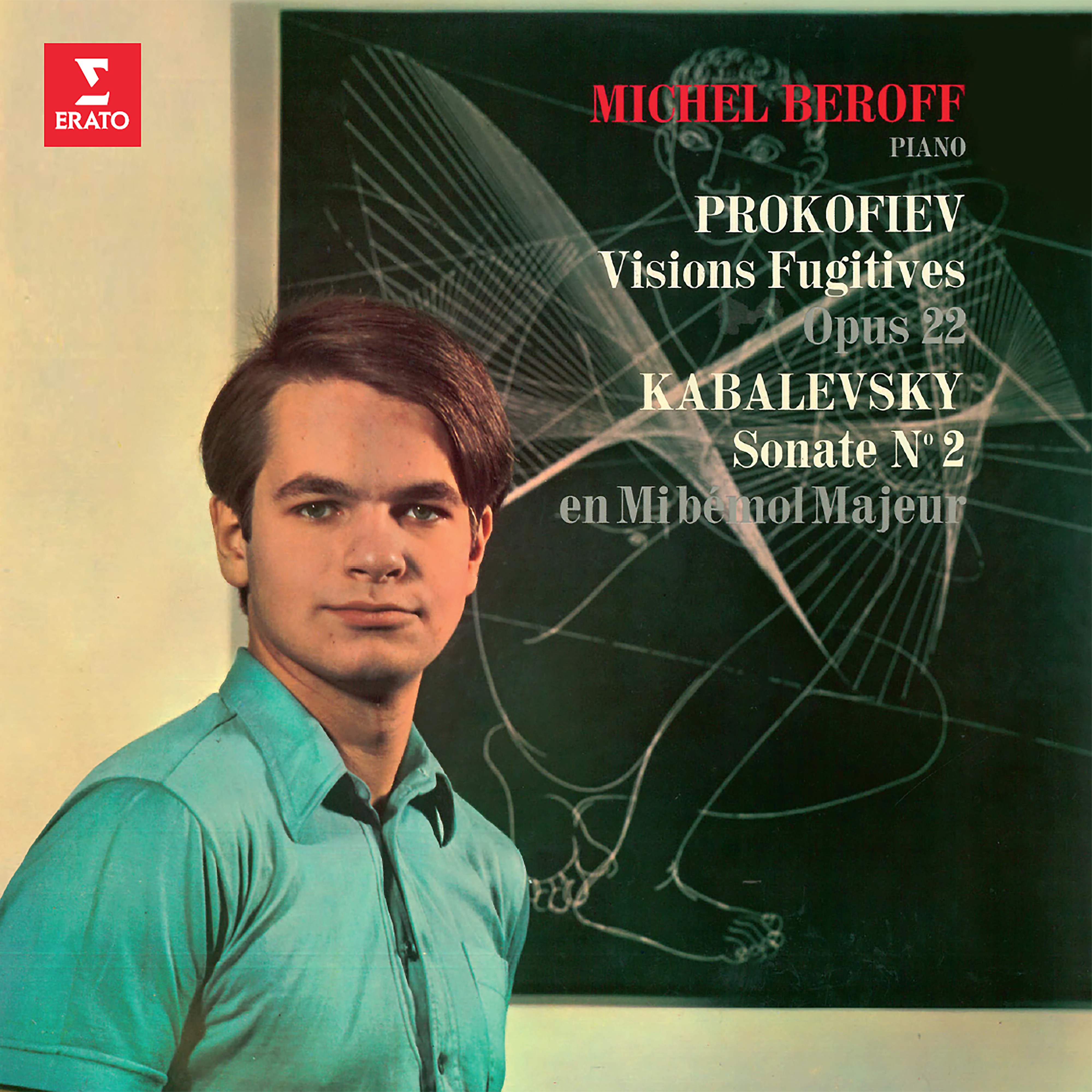 Prokofiev: Visions fugitives, Op. 22 - Kabalevsky: Sonate pour piano No. 2, Op. 45 album cover