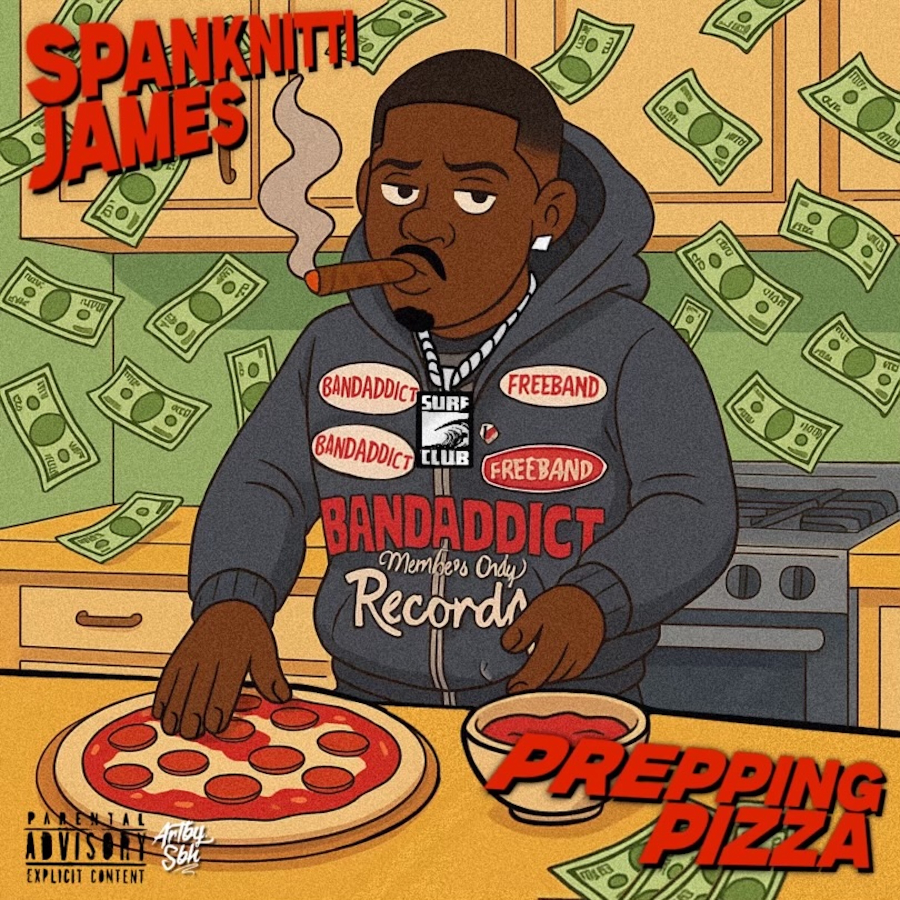Prepping Pizza - Single album cover