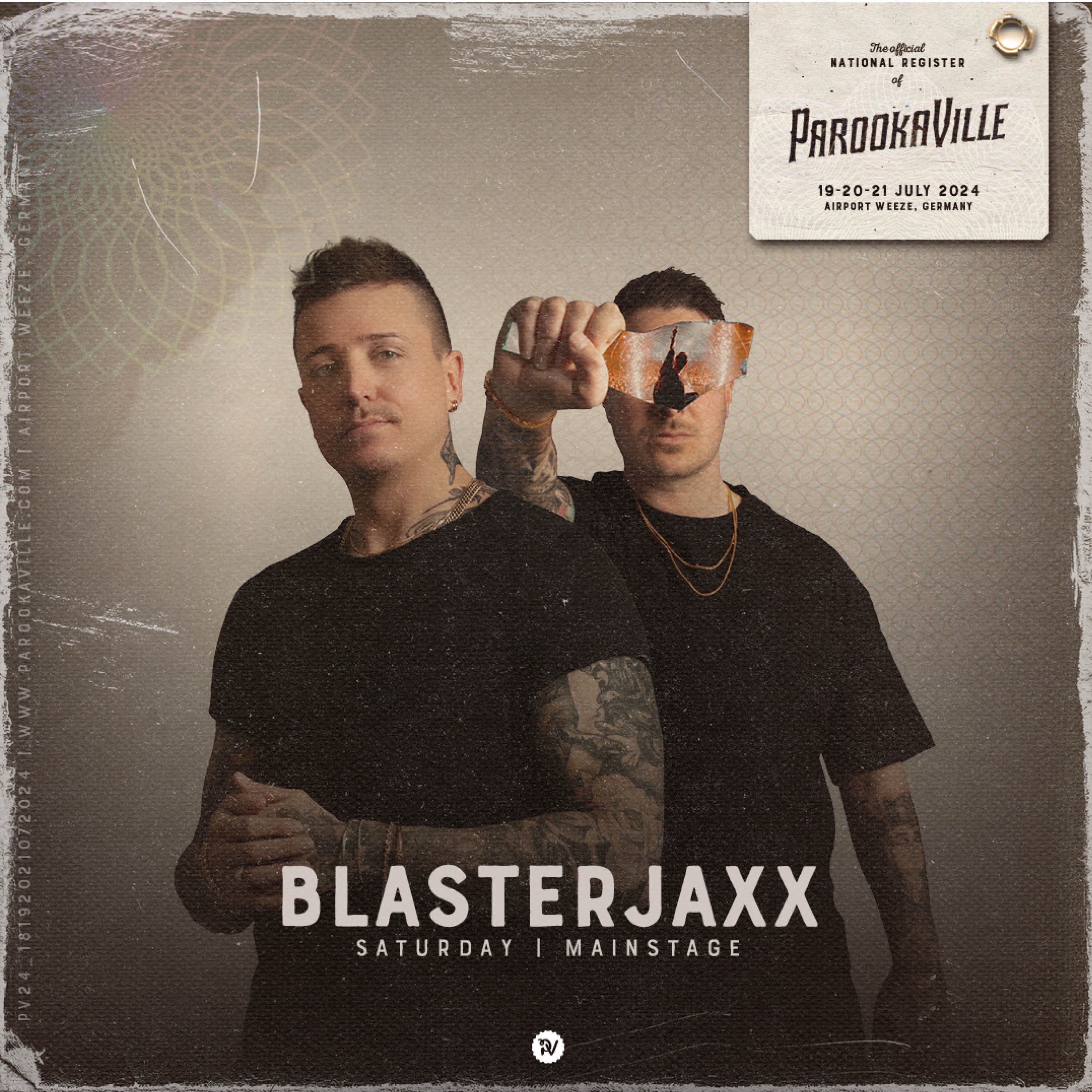 Blasterjaxx at Parookaville 2024 (DJ Mix) album cover