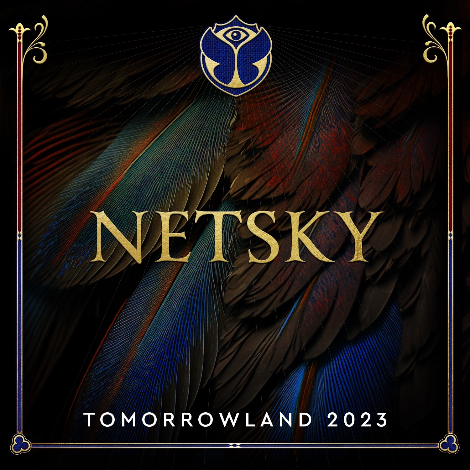 Tomorrowland 2023: Netsky at The Library, Weekend 1 (DJ Mix) album cover