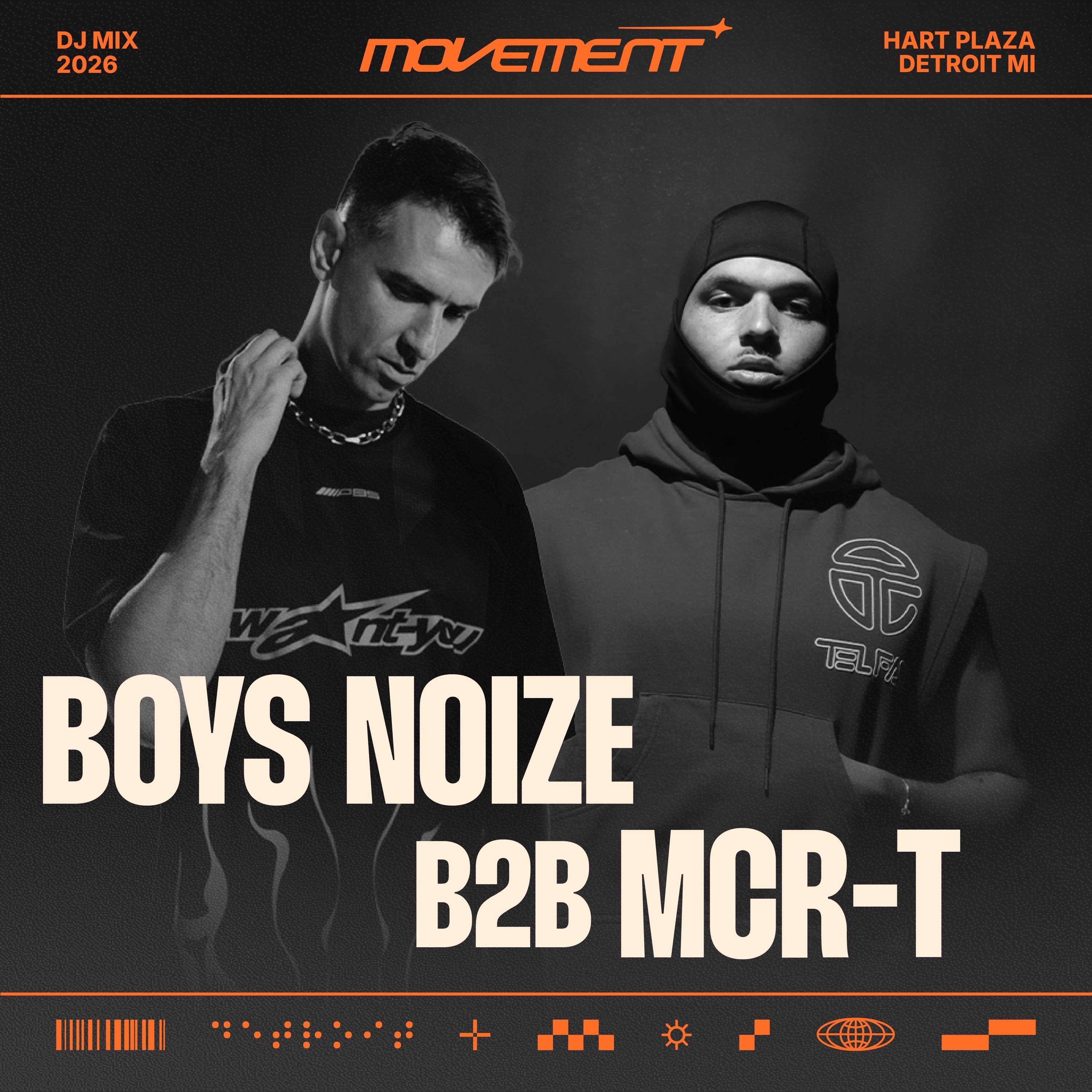 Boys Noize b2b MCR-T at Movement Detroit 2026 (DJ Mix) album cover