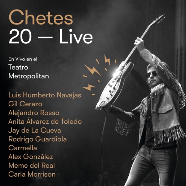 Chetes 20 Live album cover