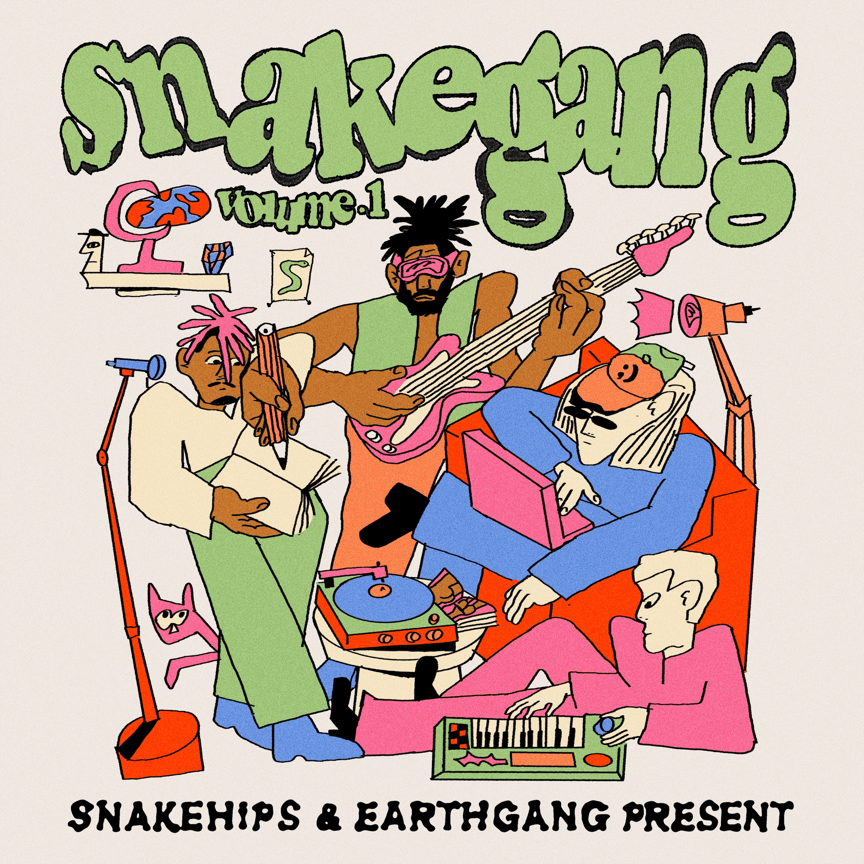 SNAKEGANG, Vol. 1 - EP album cover