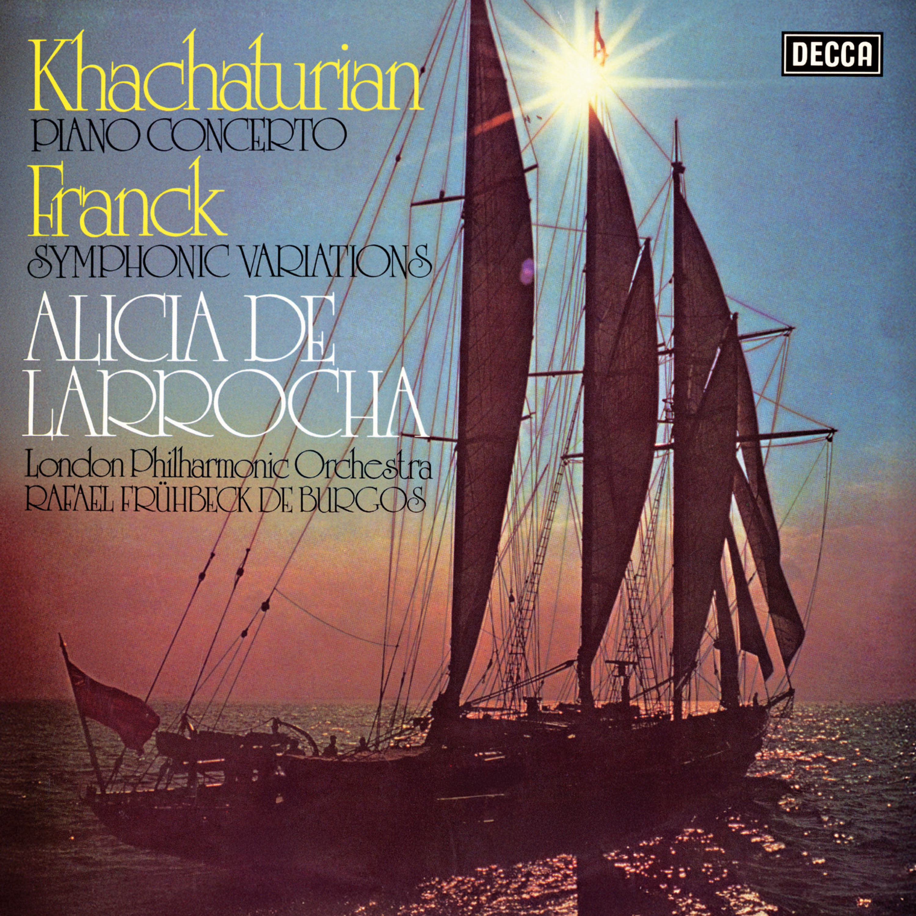 Khachaturian: Piano Concerto; Franck: Variations symphoniques album cover