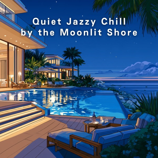 Quiet Jazzy Chill By the Moonlit Shore album cover