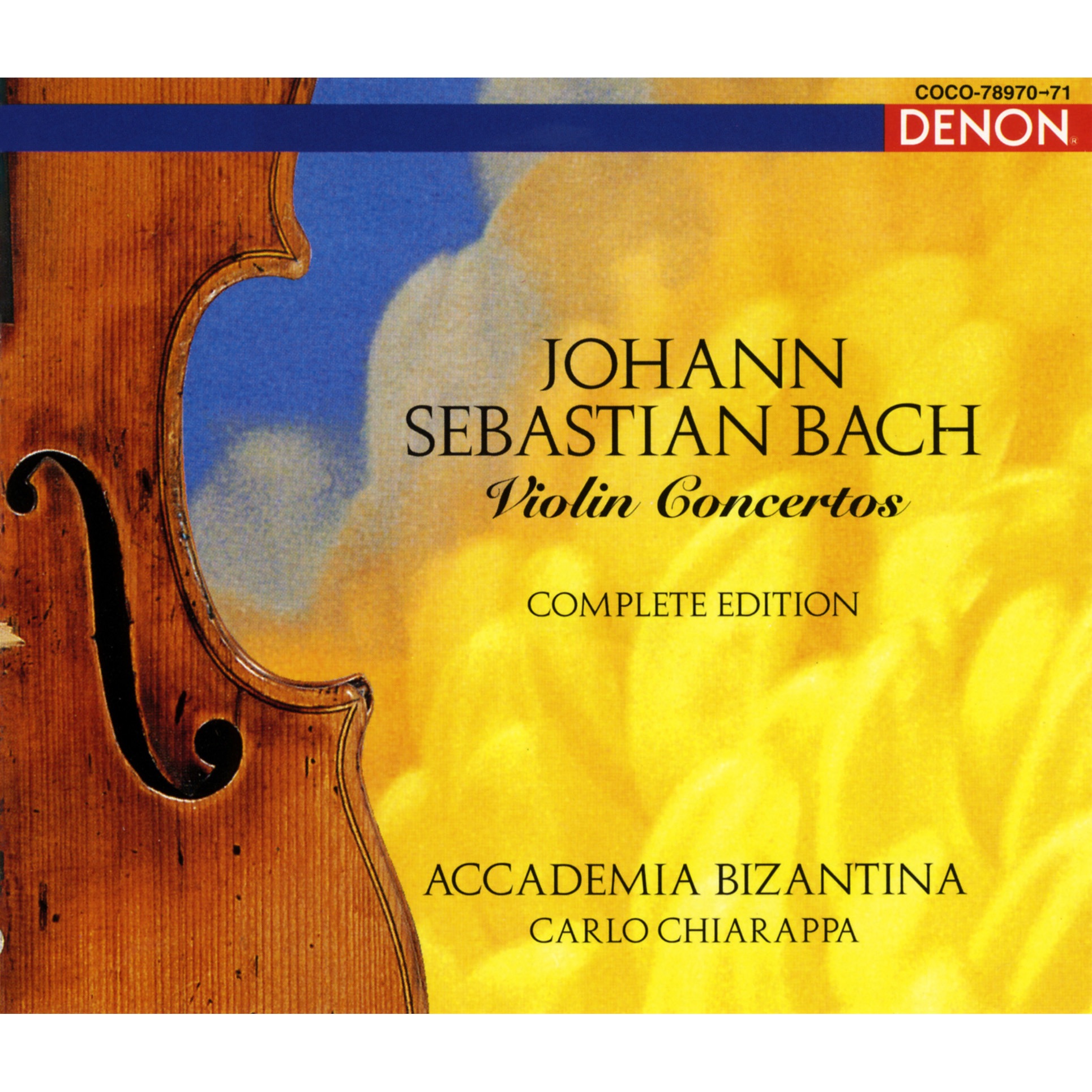 J. S. Bach: Violin Concertos album cover