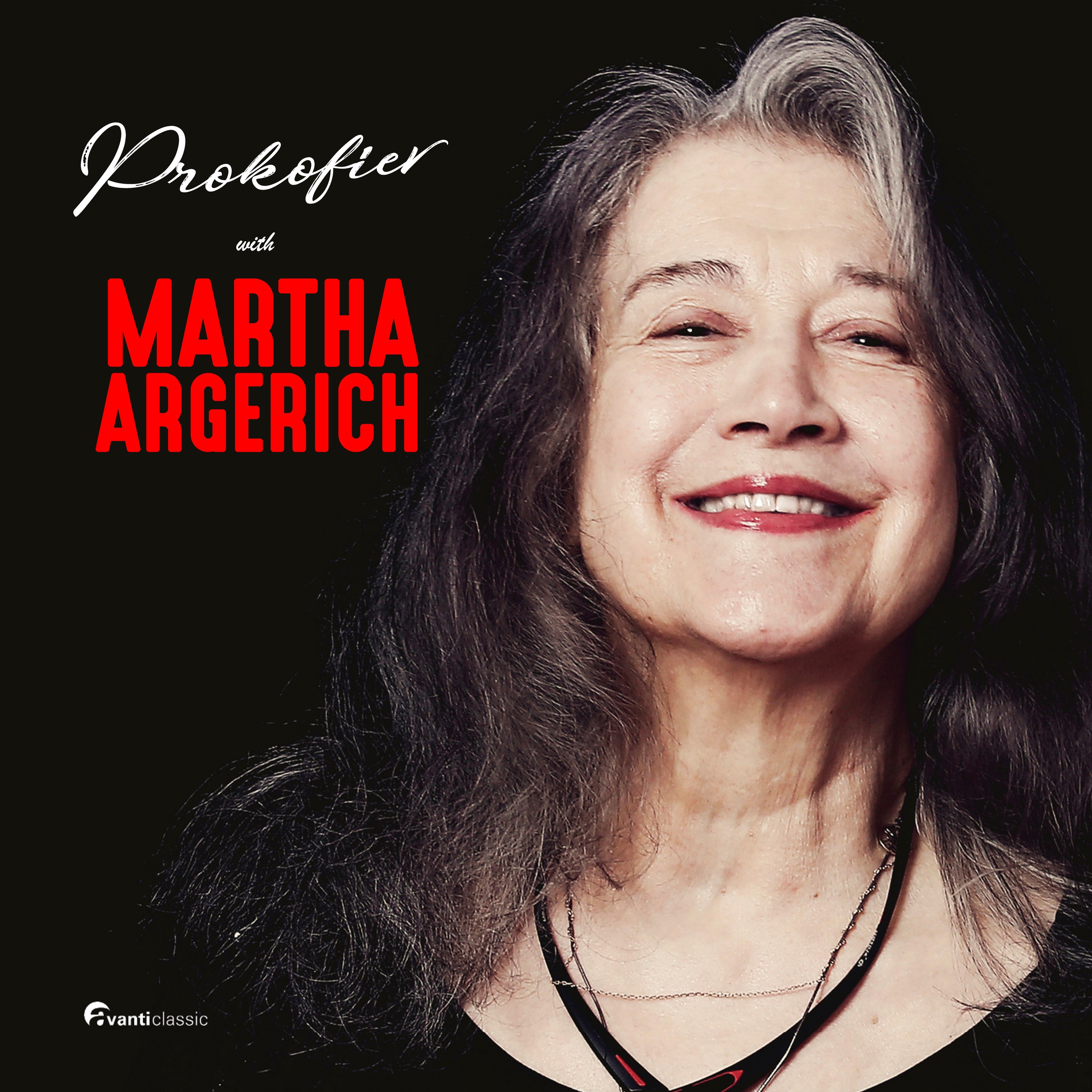 Prokofiev with Martha Argerich album cover