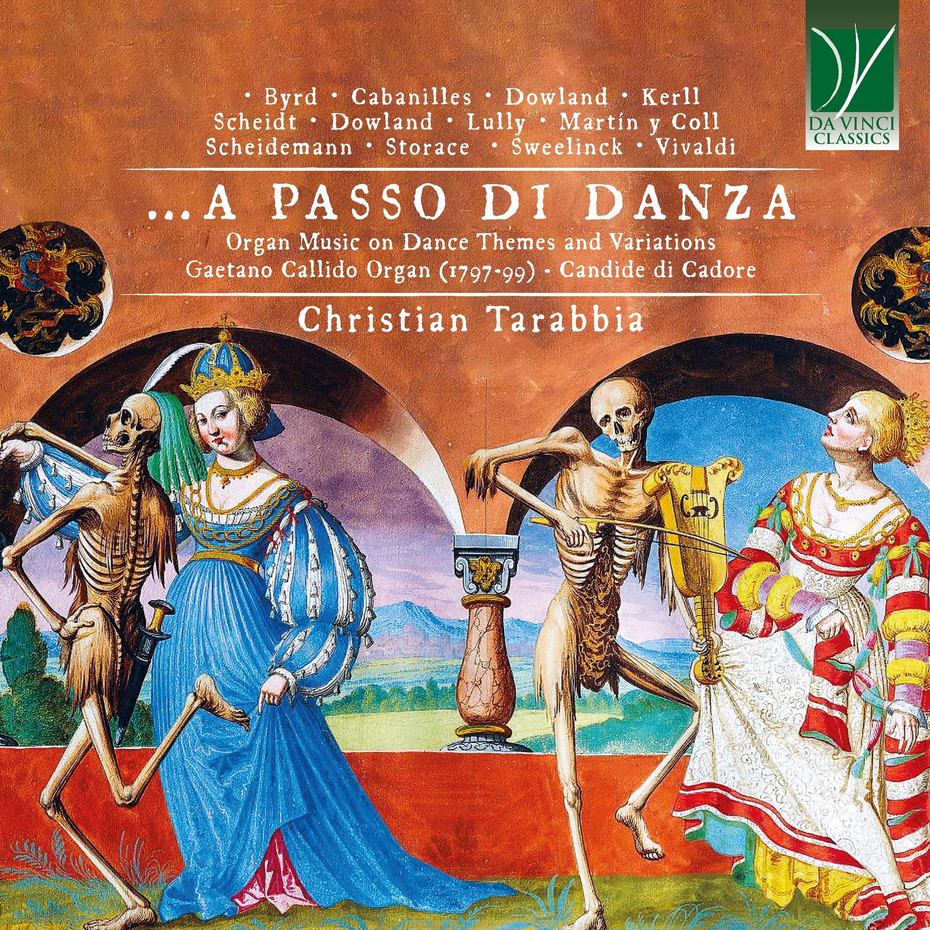 ...A Passo Di Danza, Organ Music on Dance Themes and Variations (Gaetano Callido Organ (1797-99) - C album cover