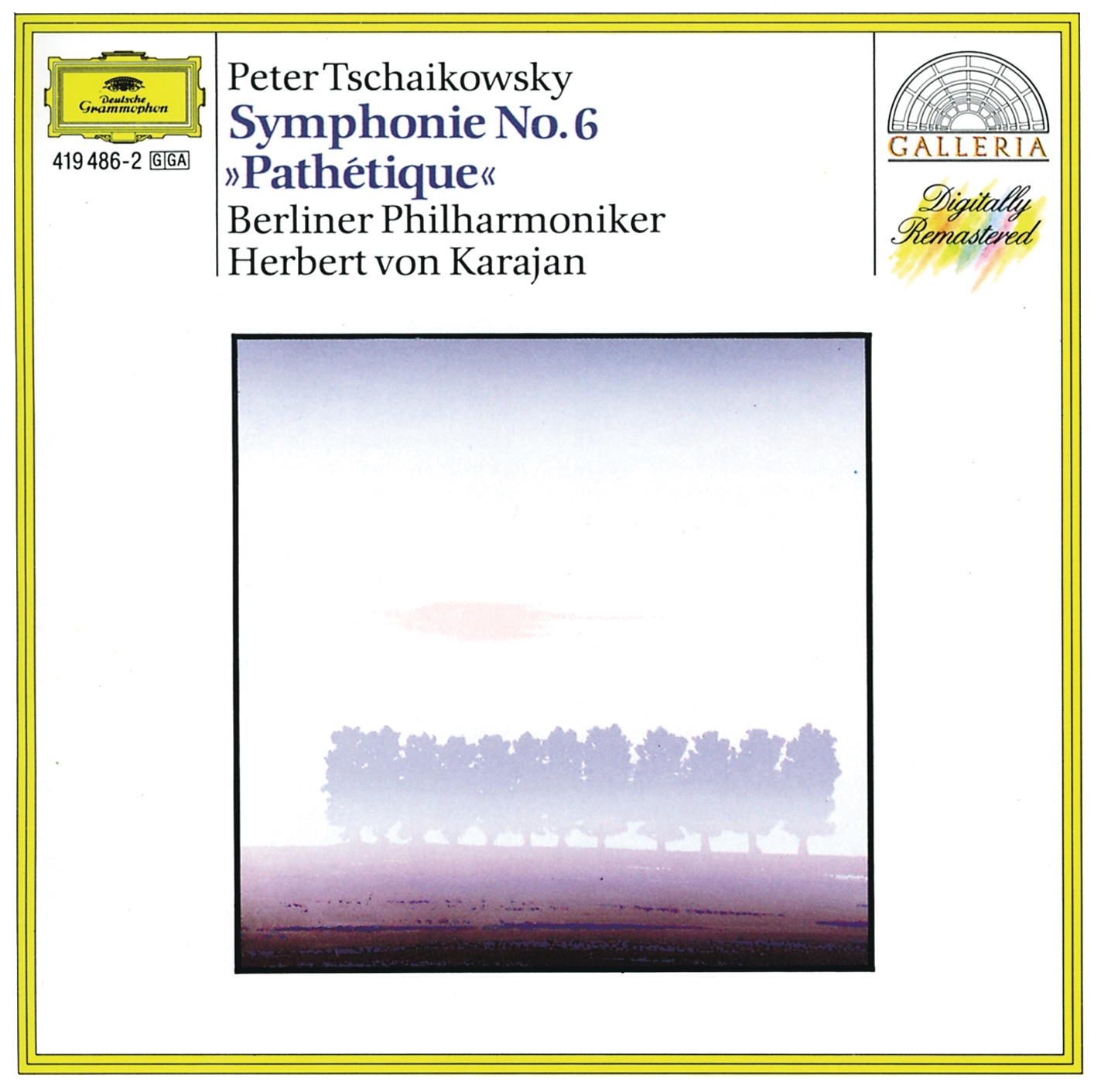 Tchaikovsky: Symphony No. 6 "Pathétique" album cover