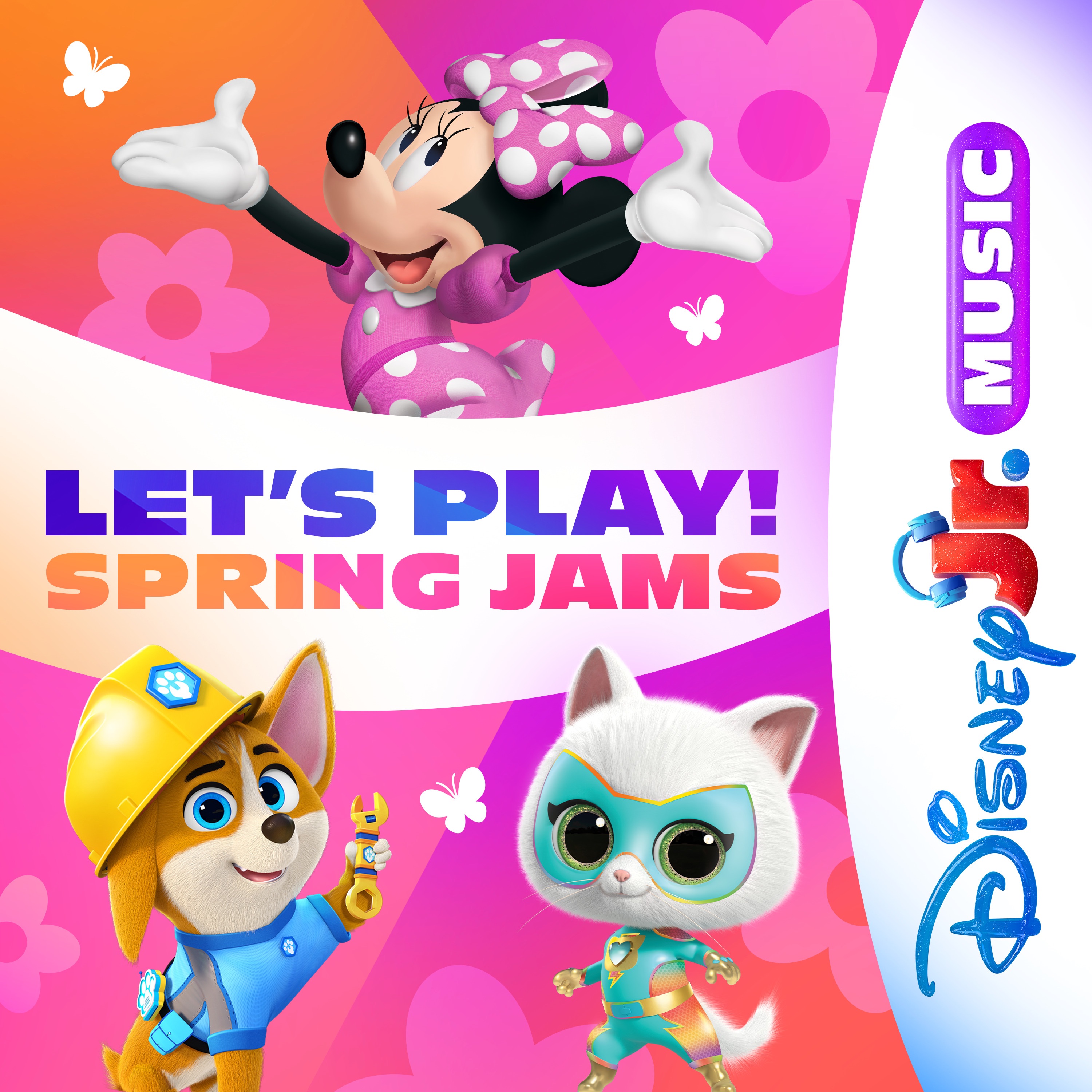 Disney Jr. Music: Let's Play! Spring Jams album cover