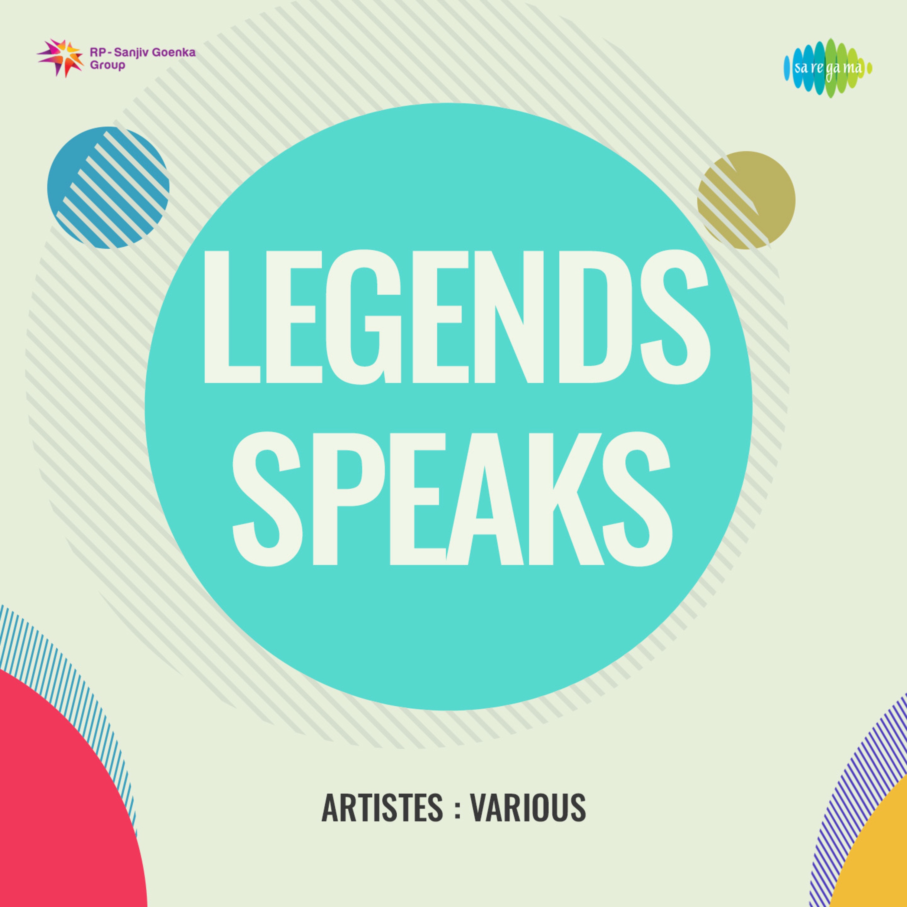 Legends Speaks album cover